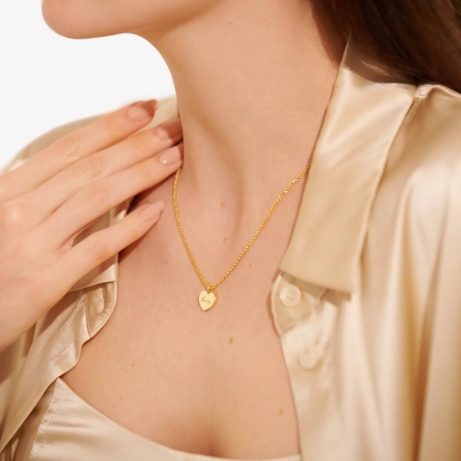 Joma With Love This Christmas Gold Necklace - Image 2