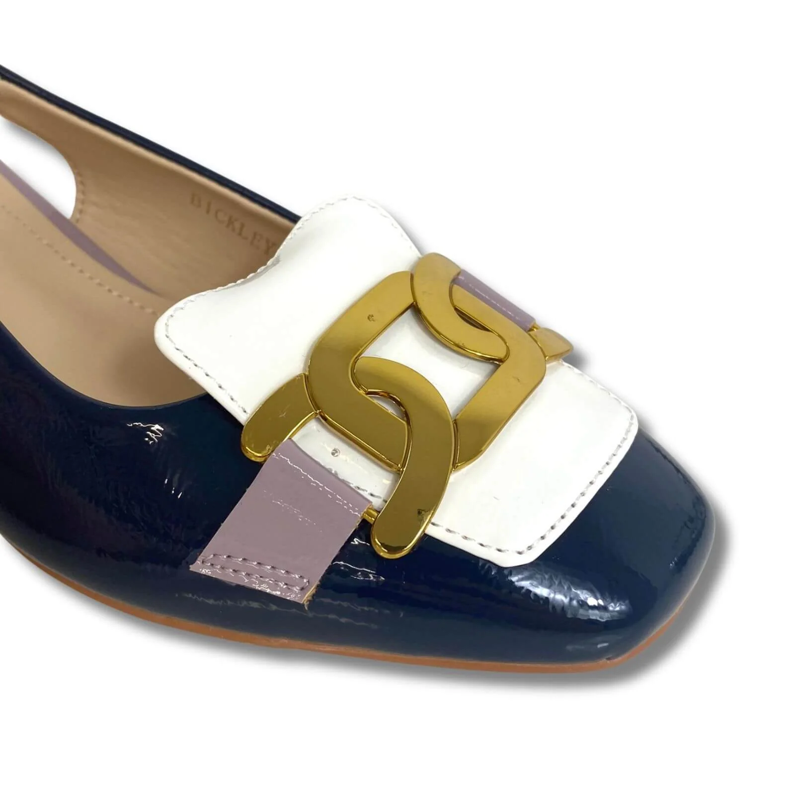 Kate Appleby Bickley Sling Back Shoes - Navy - Image 3