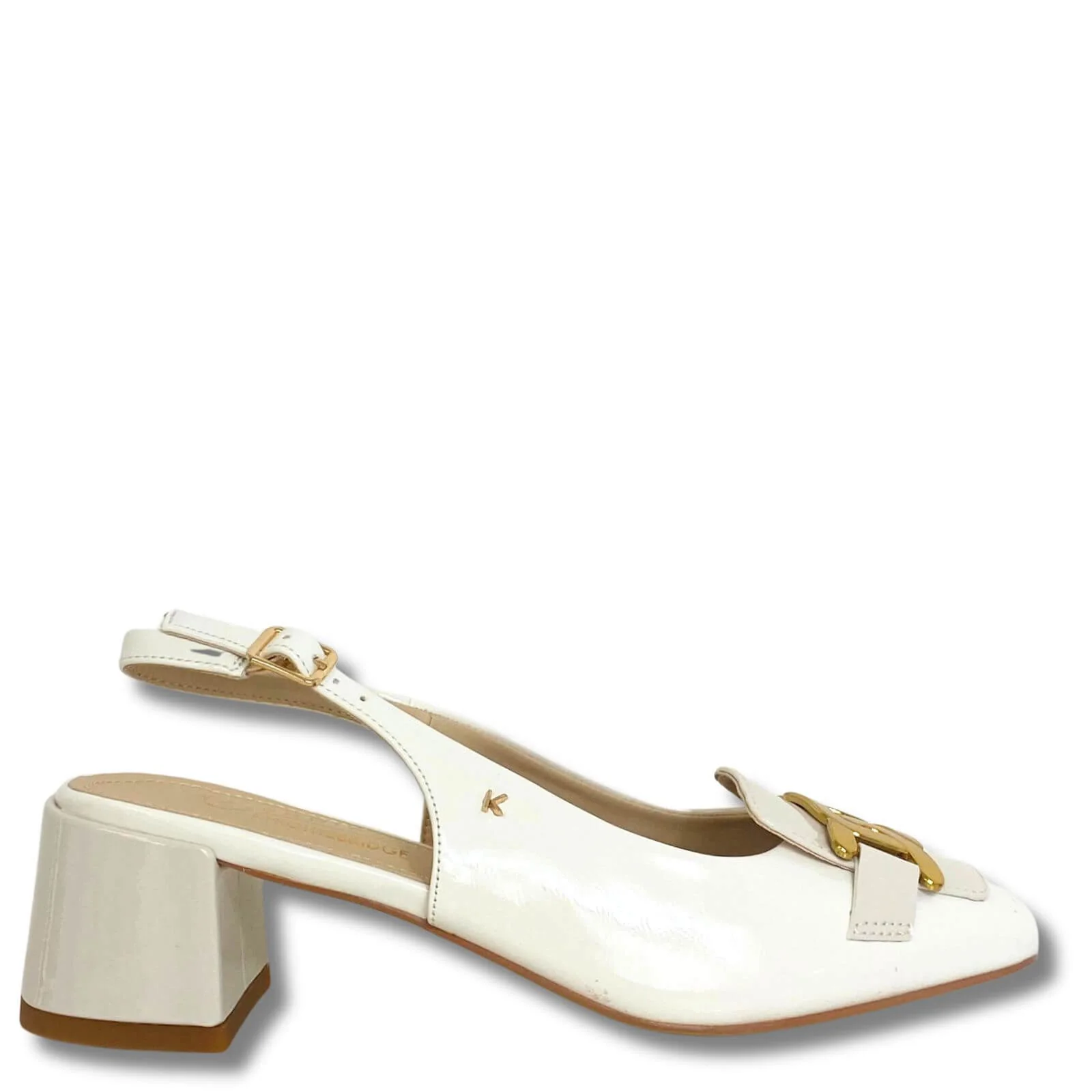 Kate Appleby Bickley Sling Back Shoes - White
