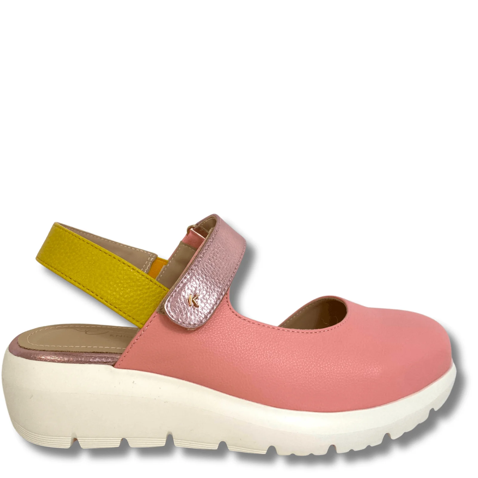 Kate Appleby Wootton Small Wedge Velcro Strap Shoes - Pink
