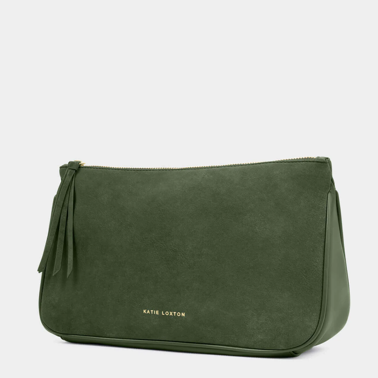 Katie Loxton Ascot Suedette Weekend Bag & Pouch Organiser - Forest Green - Image 4