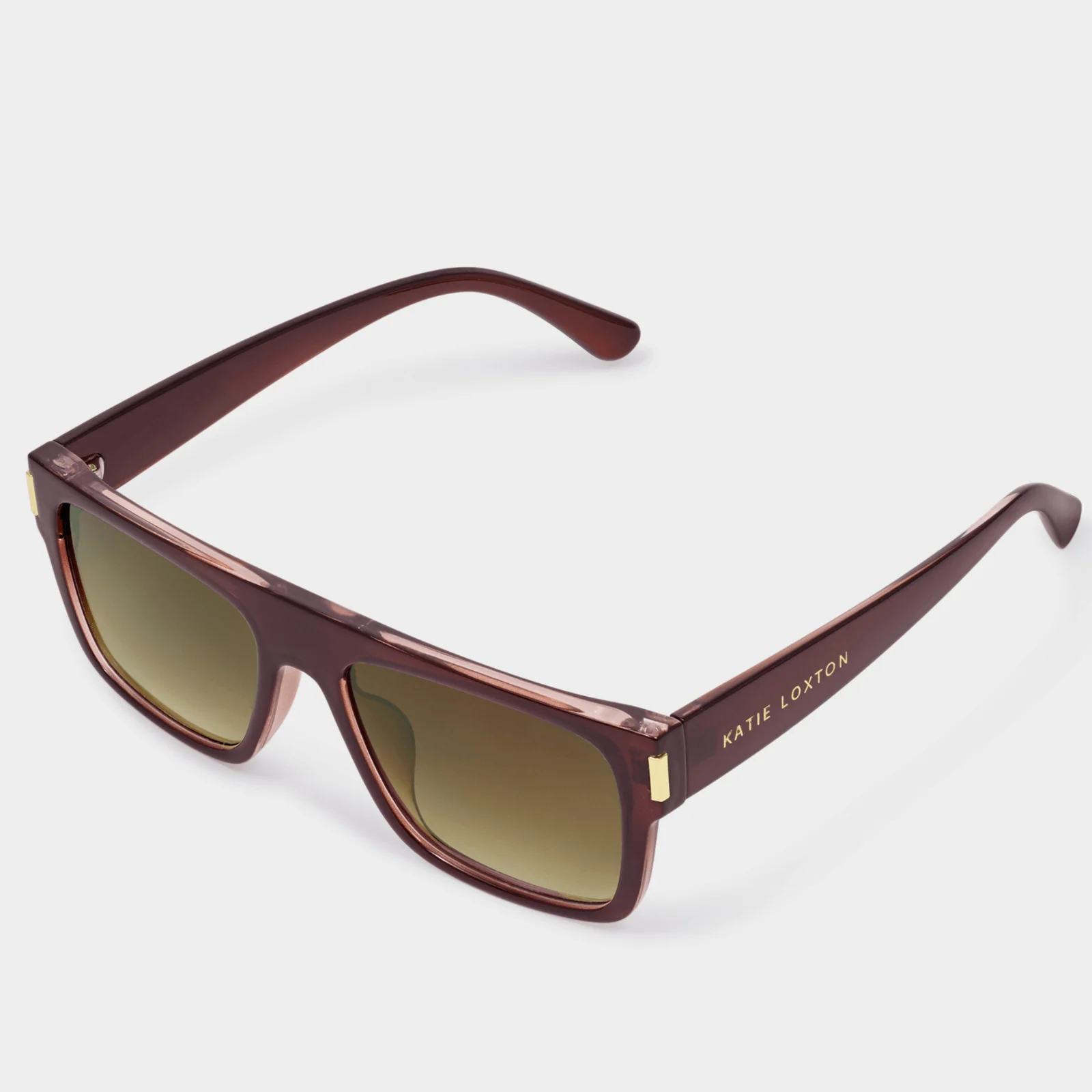 Katie Loxton Aspen Sunglasses - Dark Cherry - Image 2