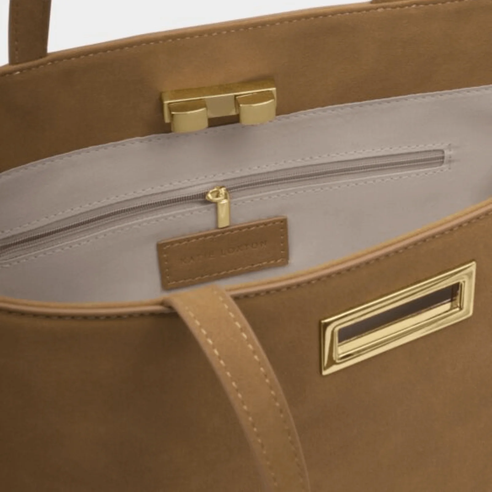Katie Loxton Leonie Tote Bag - Caramel - Image 3