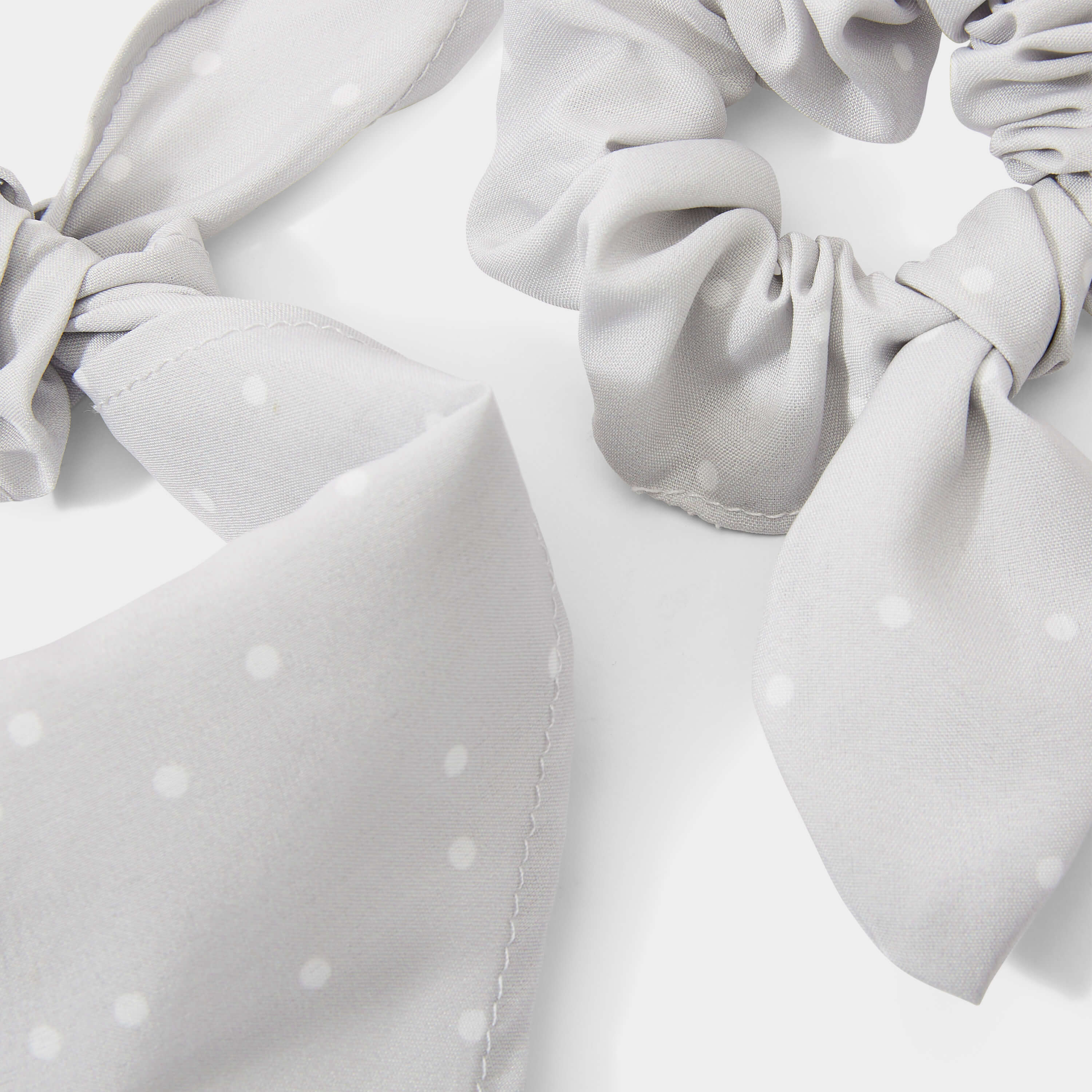 Katie Loxton Dog Bandana & Scrunchie Set - Grey - Image 3