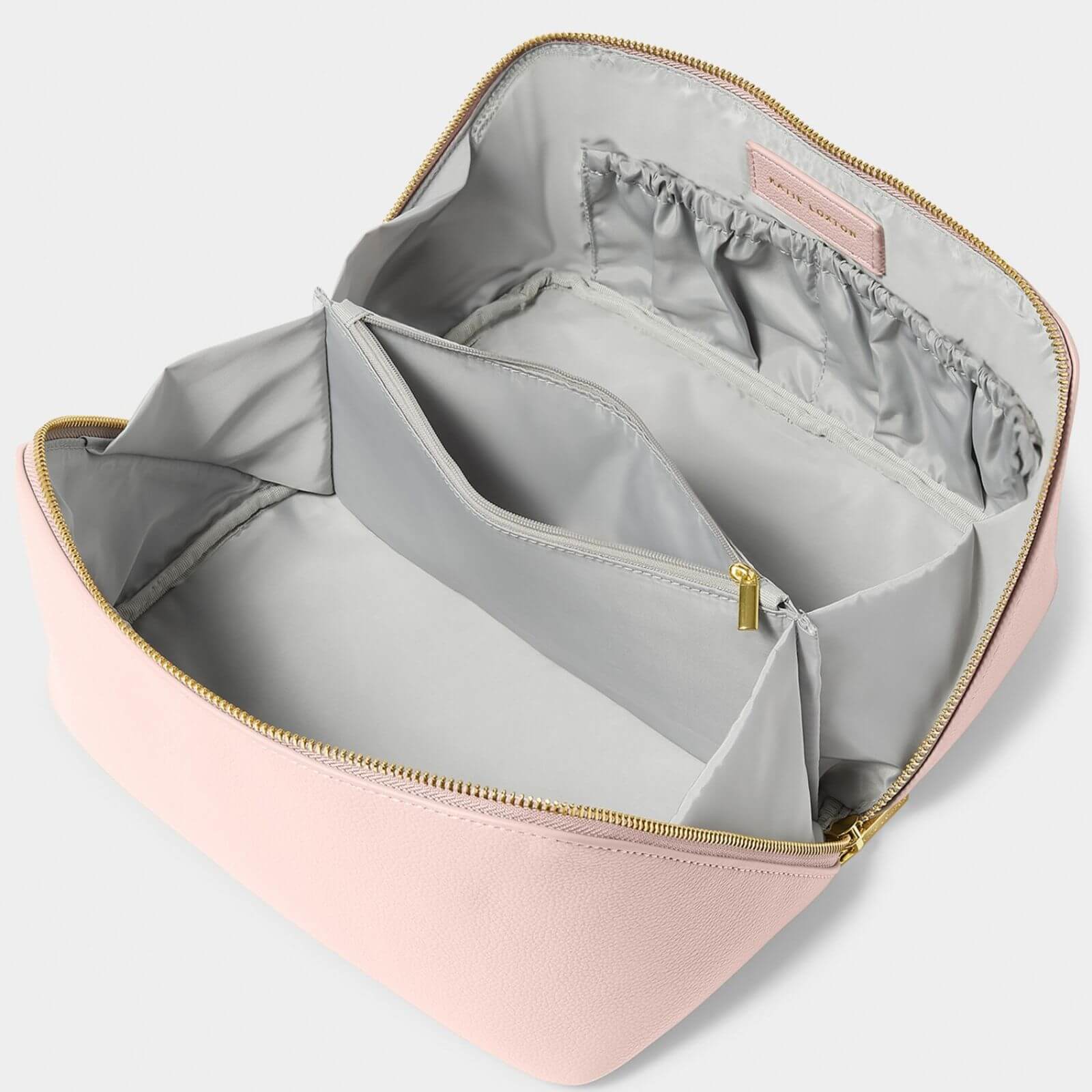 Katie Loxton Large Make Up Wash Bag - Pink - Image 2