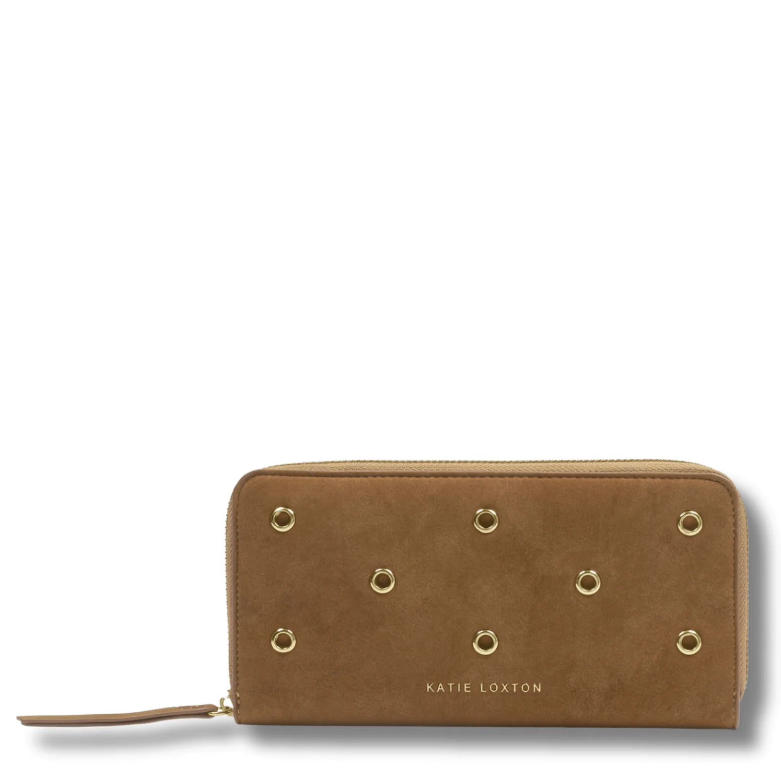Katie Loxton Large Purse - Caramel Suedette