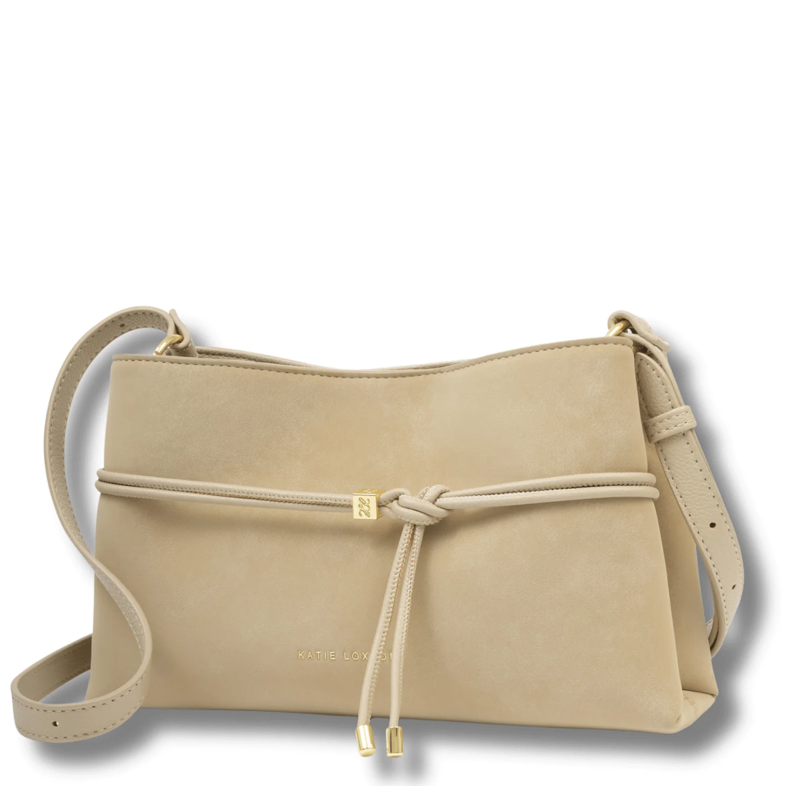Katie Loxton Lori Crossbody Bag - Desert Sand Suedette