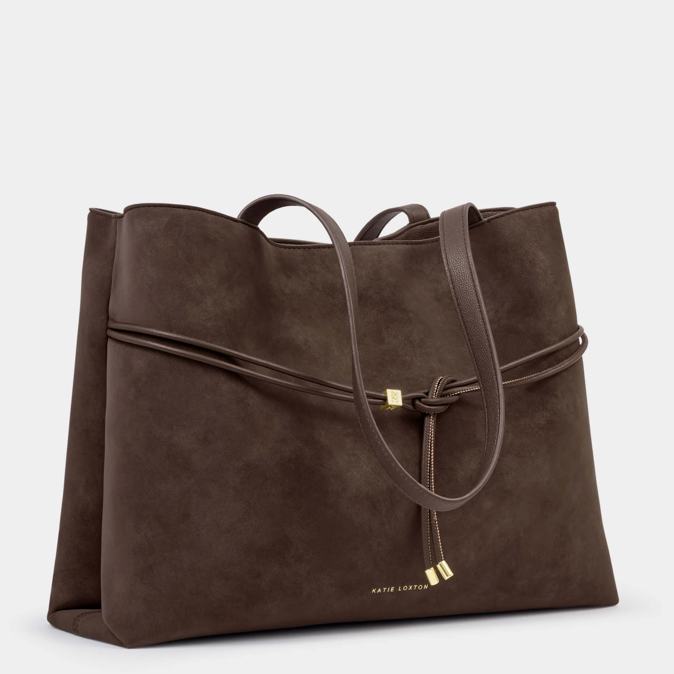 Katie Loxton Lori Tote Bag - Bitter Chocolate - Image 2