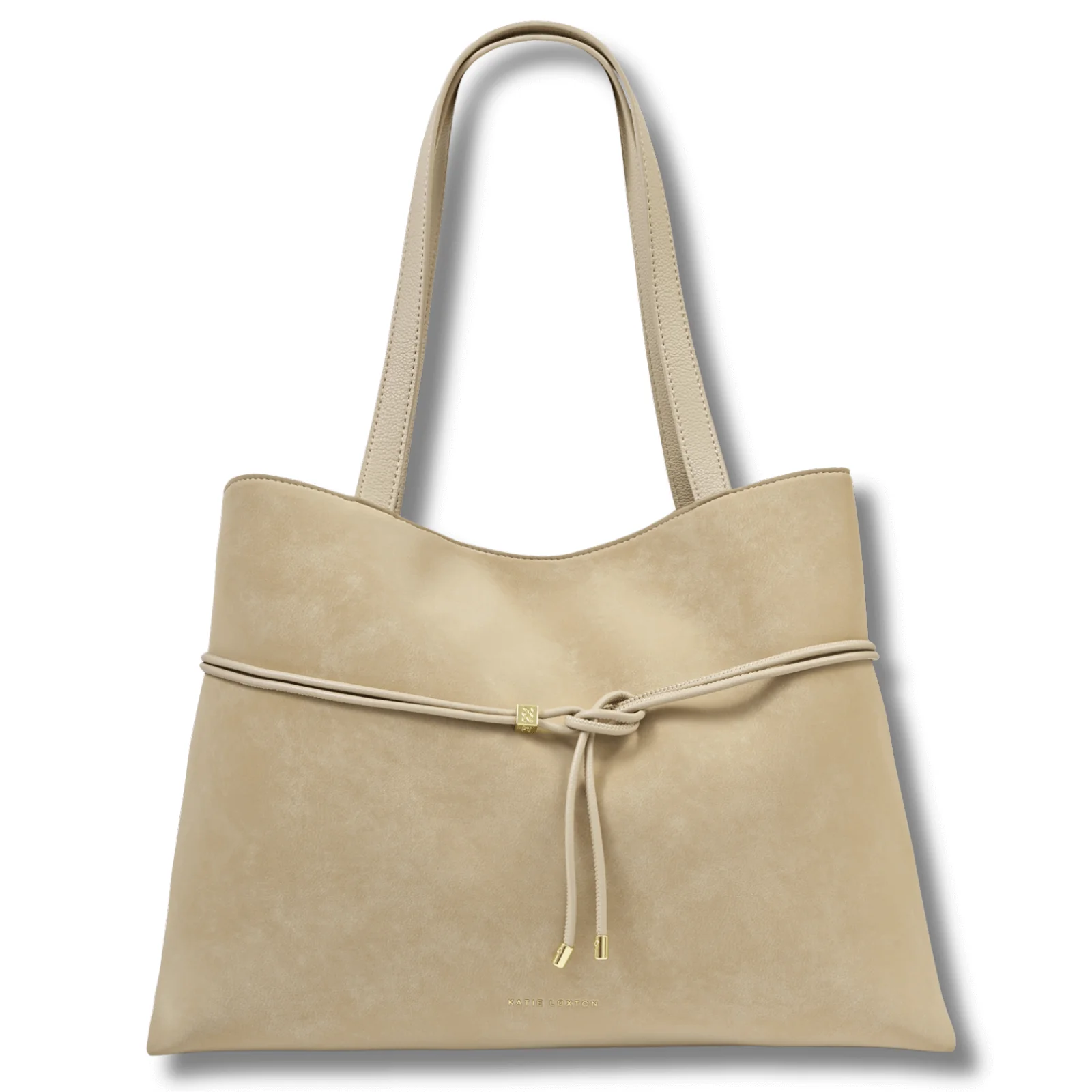 Katie Loxton Lori Tote Bag - Desert Sand Suedette