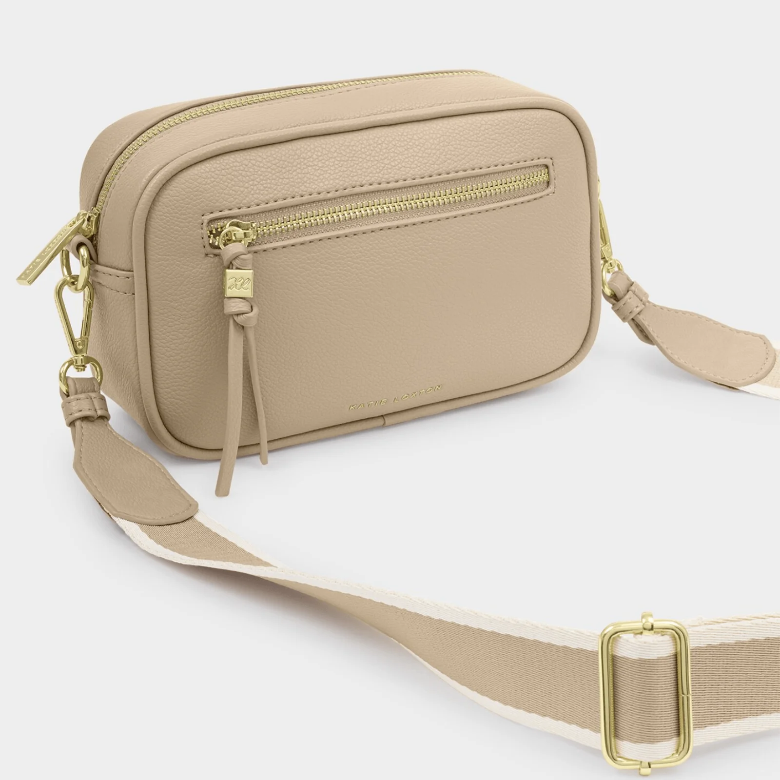 Katie Loxton Lottie Crossbody Bag - Light Taupe - Image 2