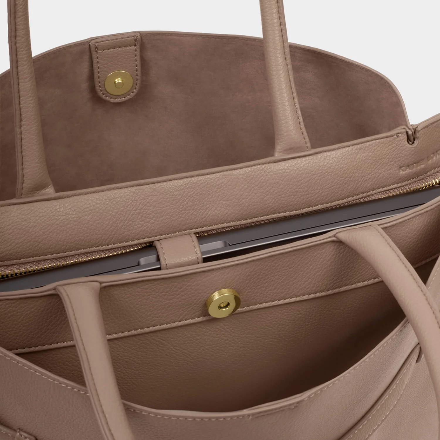Katie Loxton Maddie Work Tote Bag - Mocha - Image 3