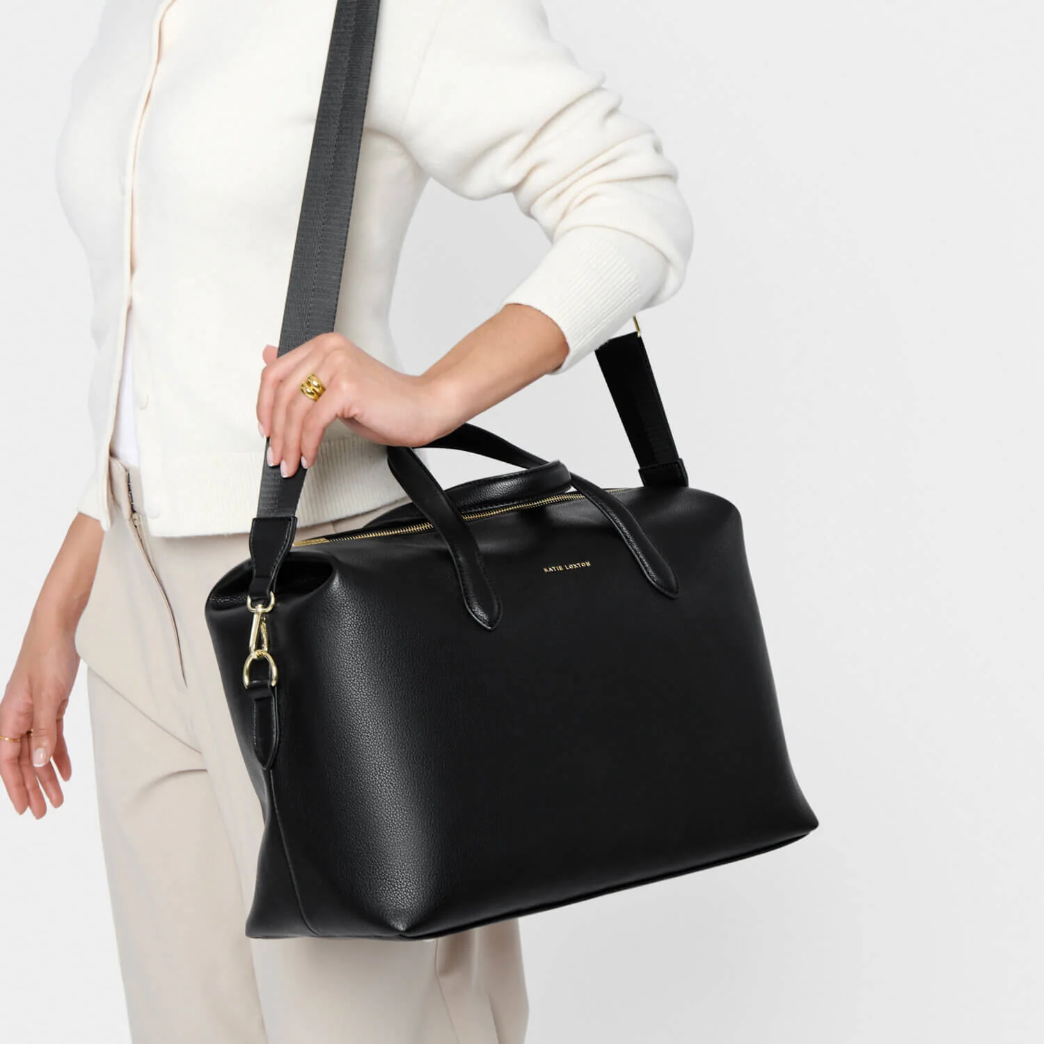 Katie Loxton Milan Cabin Bag - Black - Image 4