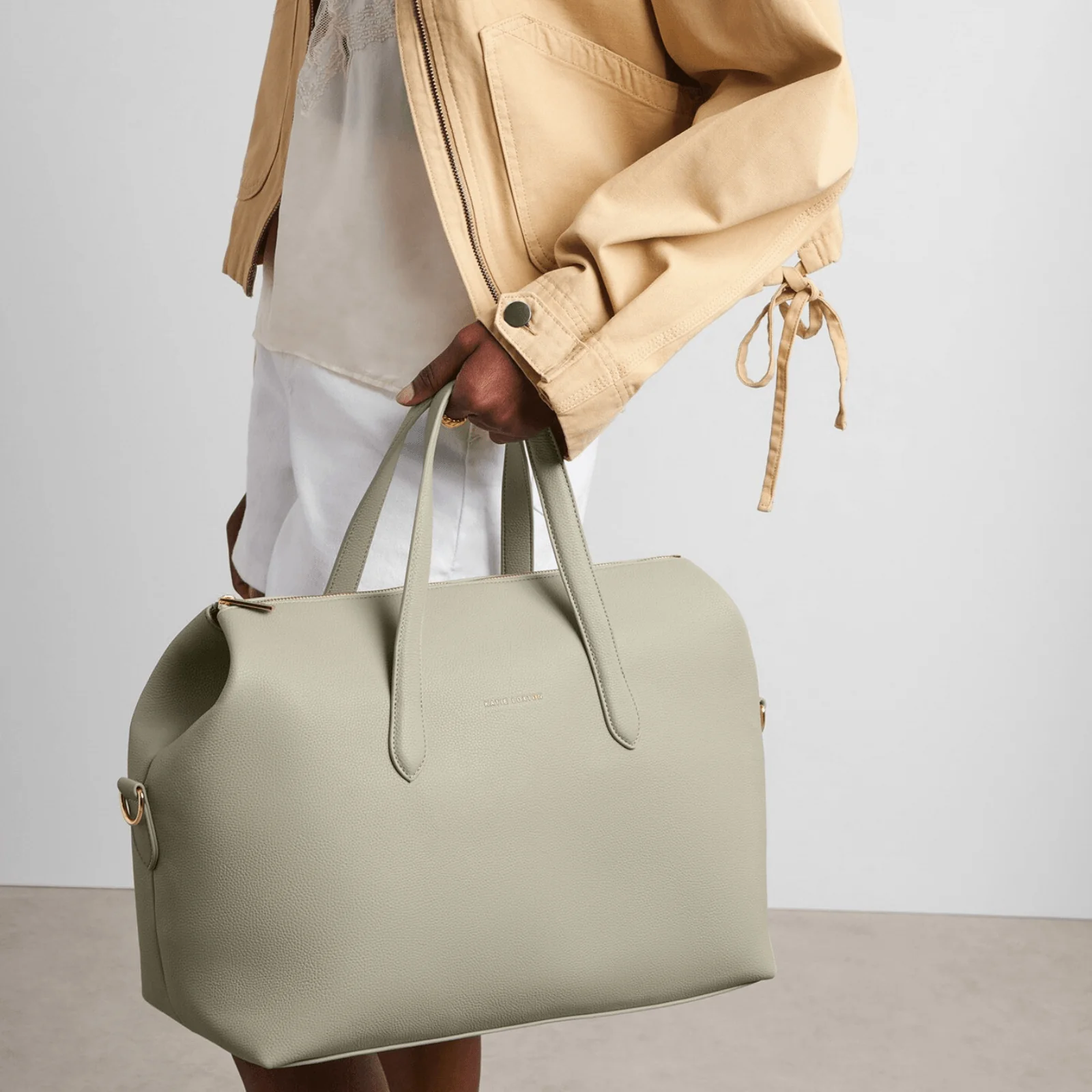 Katie Loxton Milan Cabin Bag - Green Mist - Image 5