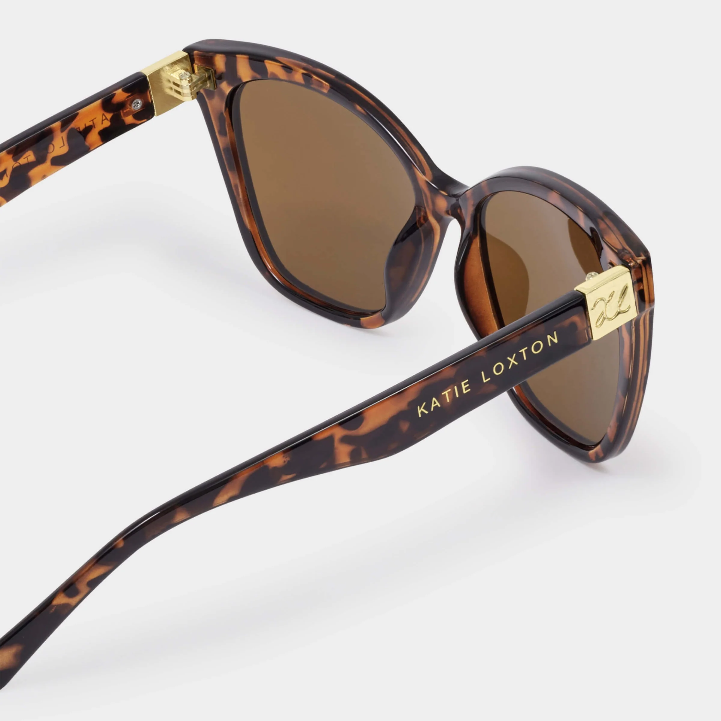 Katie Loxton Mykonos Sunglasses - Dark Tortoiseshell - Image 3