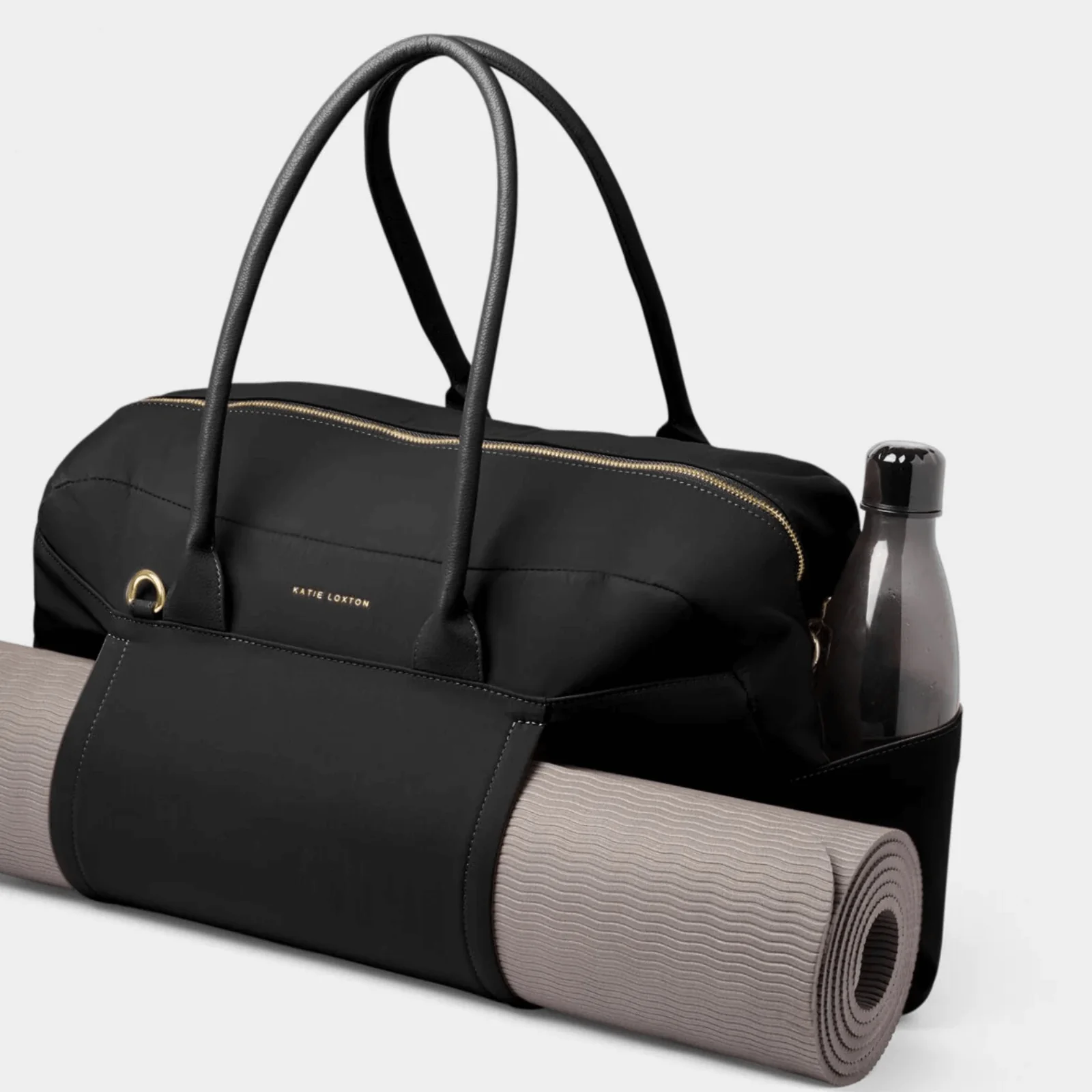 Katie Loxton Nylon Luxe Everyday Holdall Bag - Black - Image 2