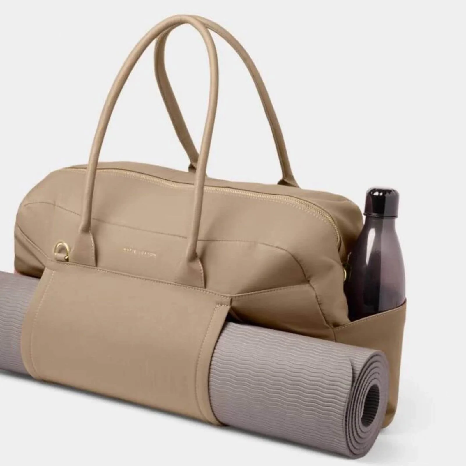Katie Loxton Nylon Luxe Everyday Holdall Bag - Taupe - Image 3