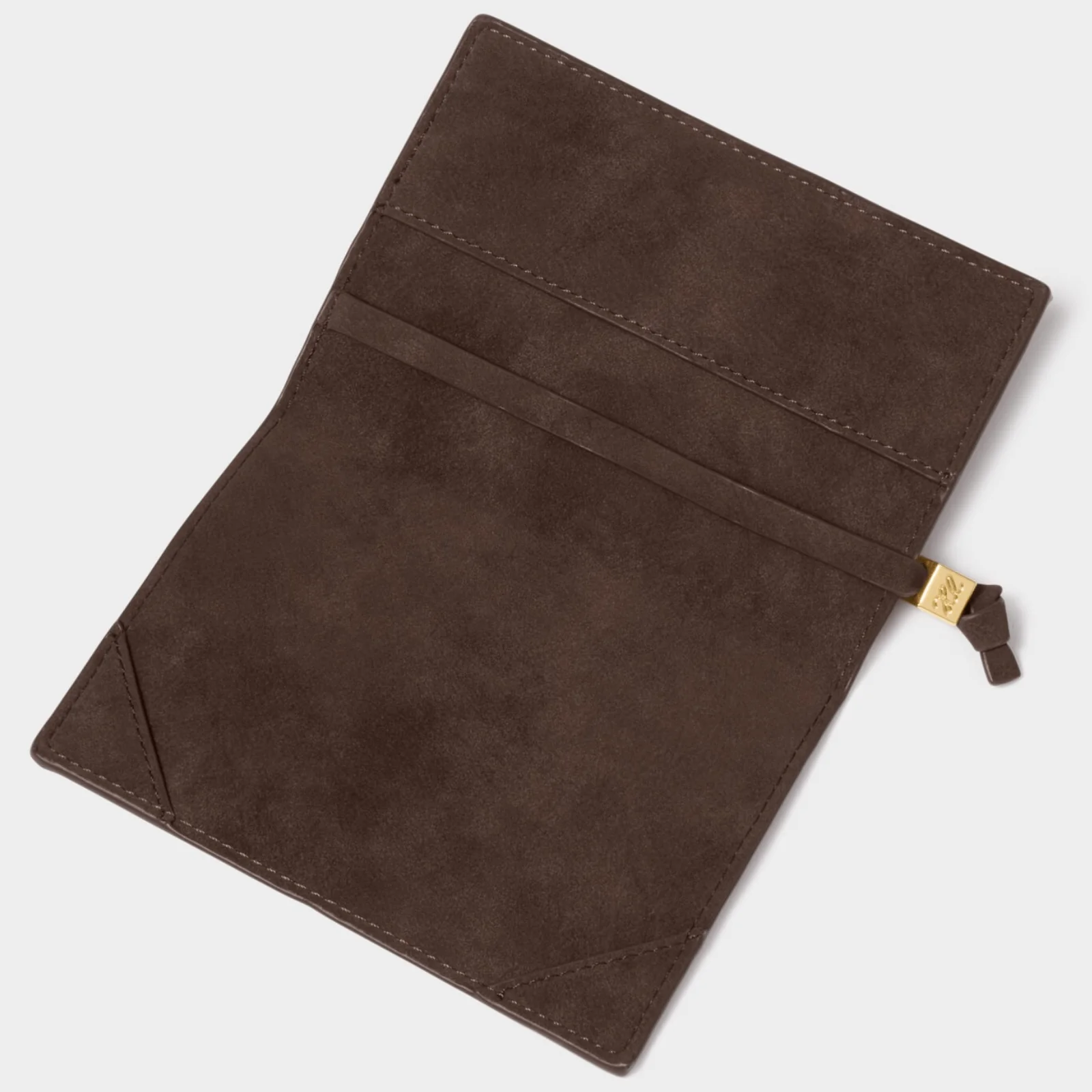 Katie Loxton Passport Cover - Bon Voyage - Chocolate Suedette - Image 3