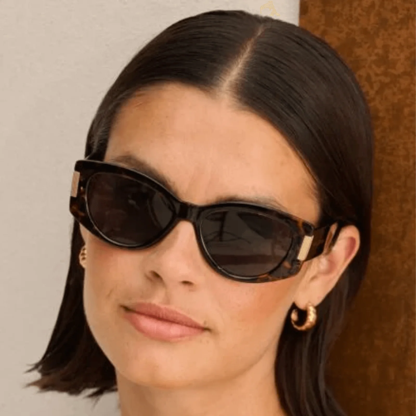 Katie Loxton Rimini Sunglasses - Dark Tortoiseshell - Image 3