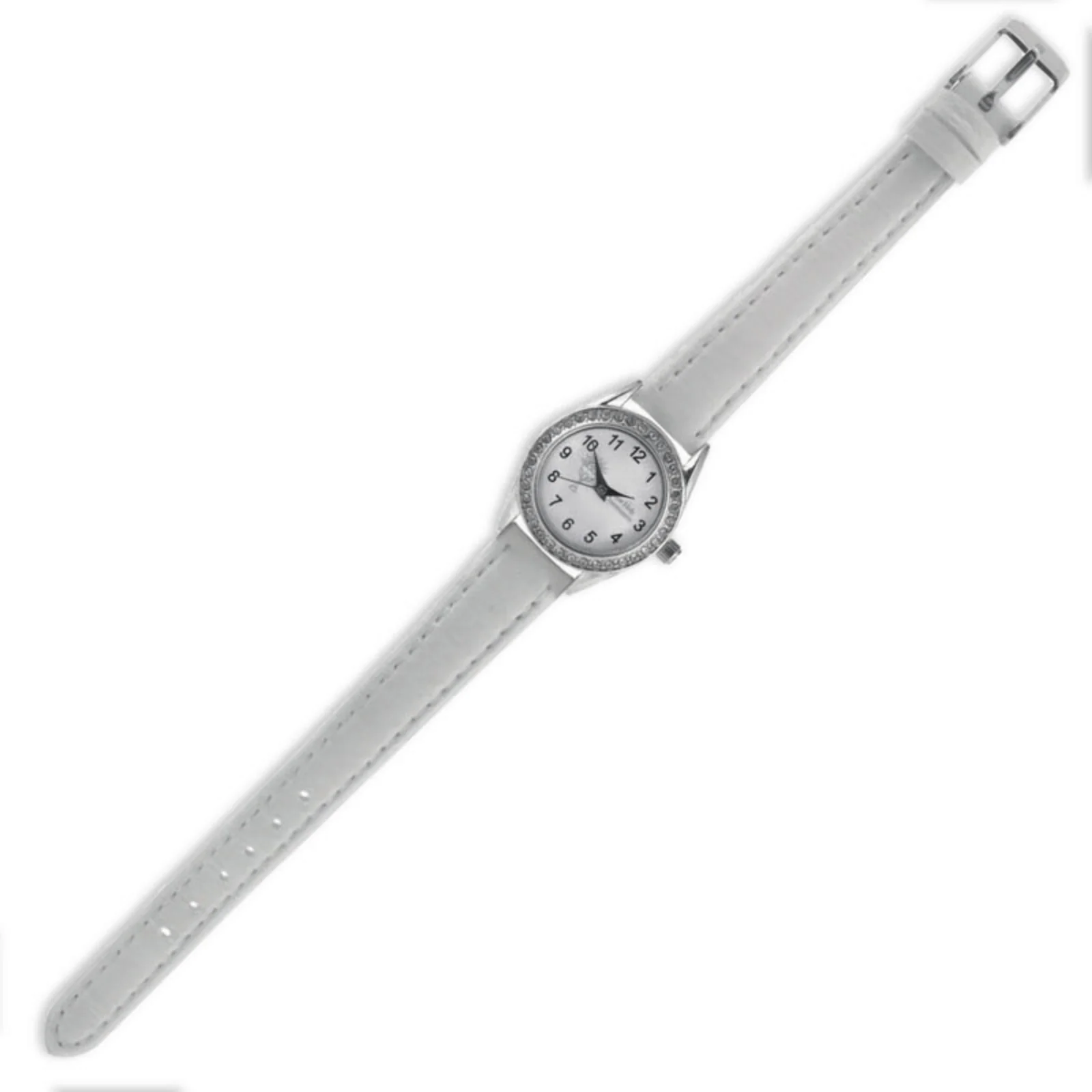 Kids First Holy Communion White CZ Watch