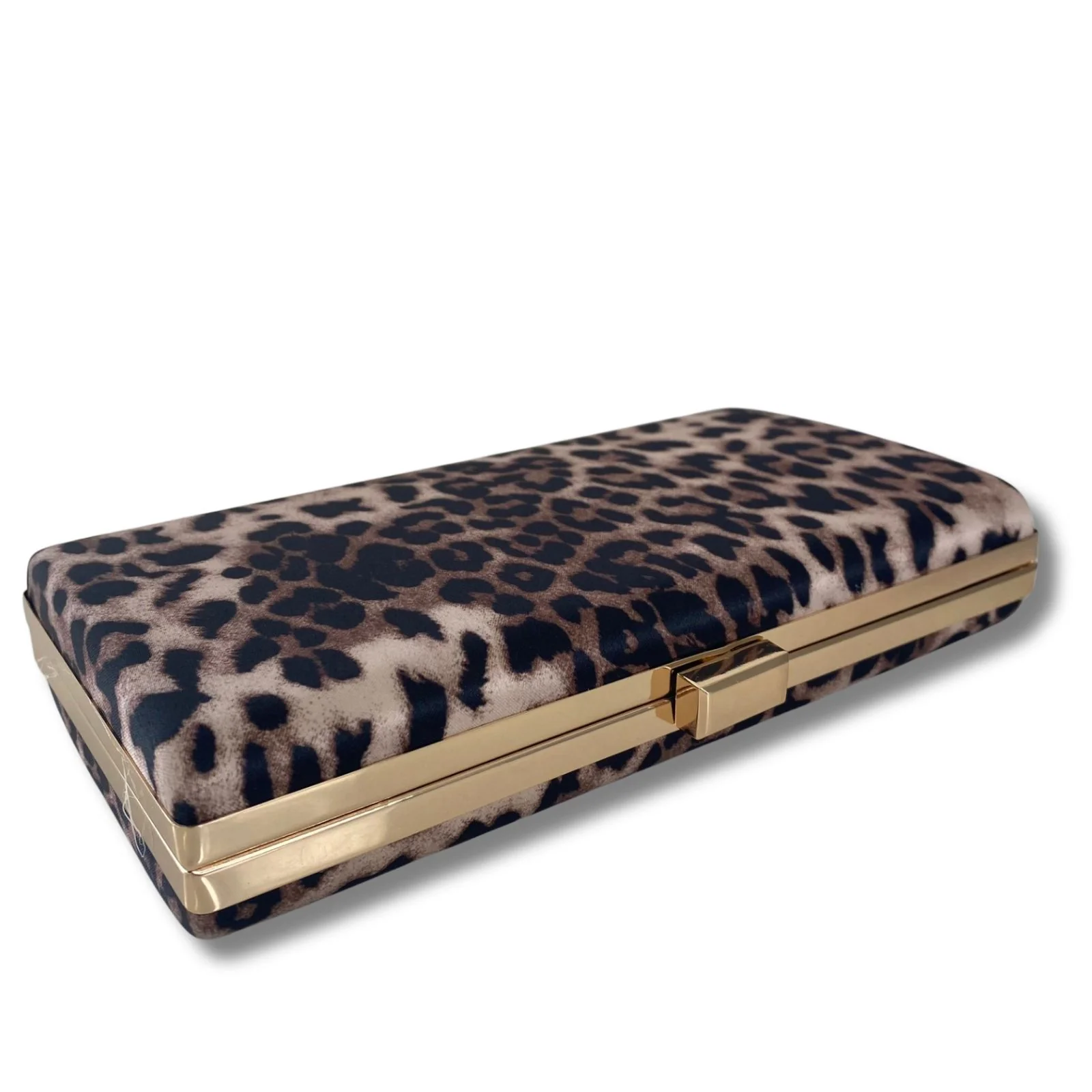 Leopard Box Clutch Bag - Image 2