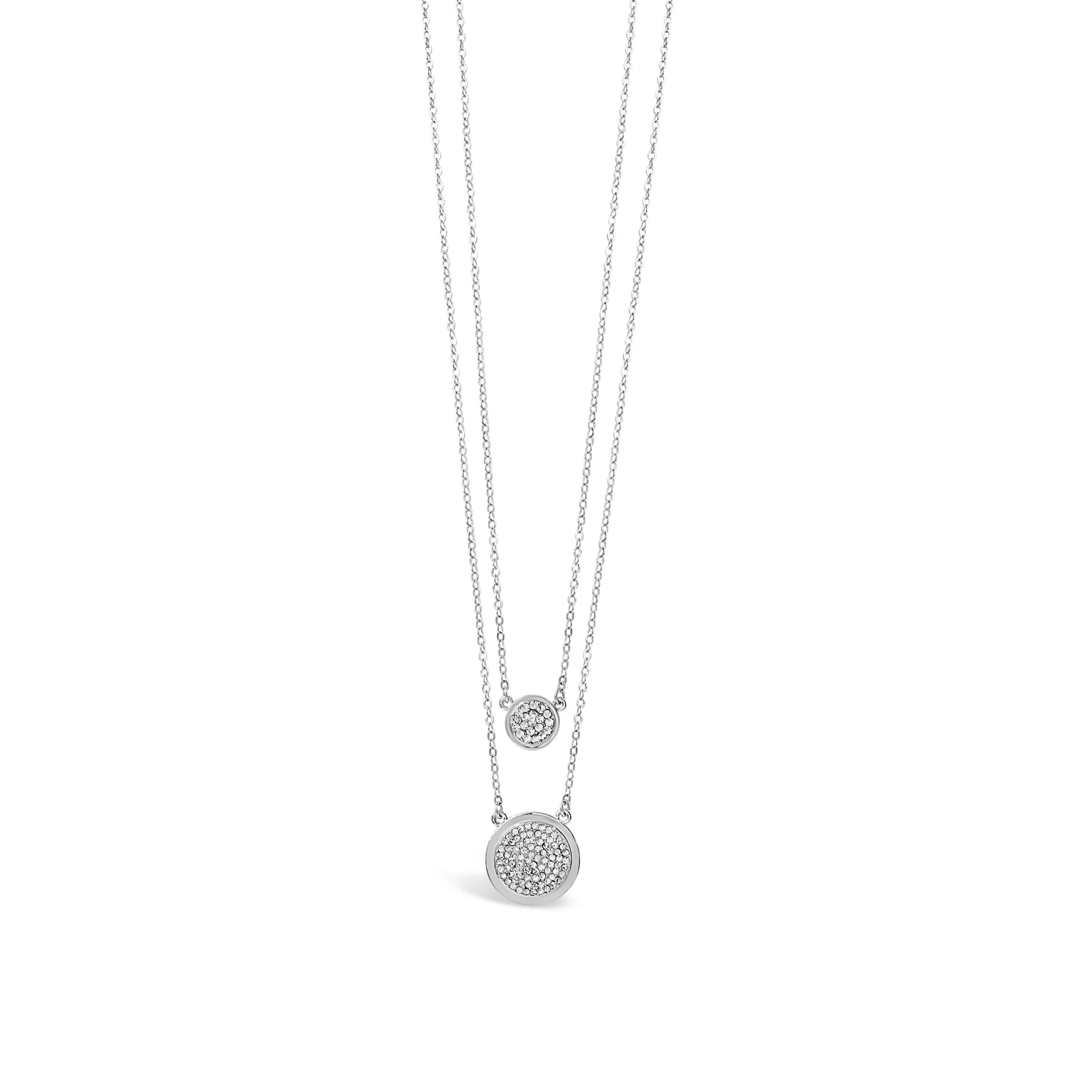 Absolute Silver Double Necklace - Image 2