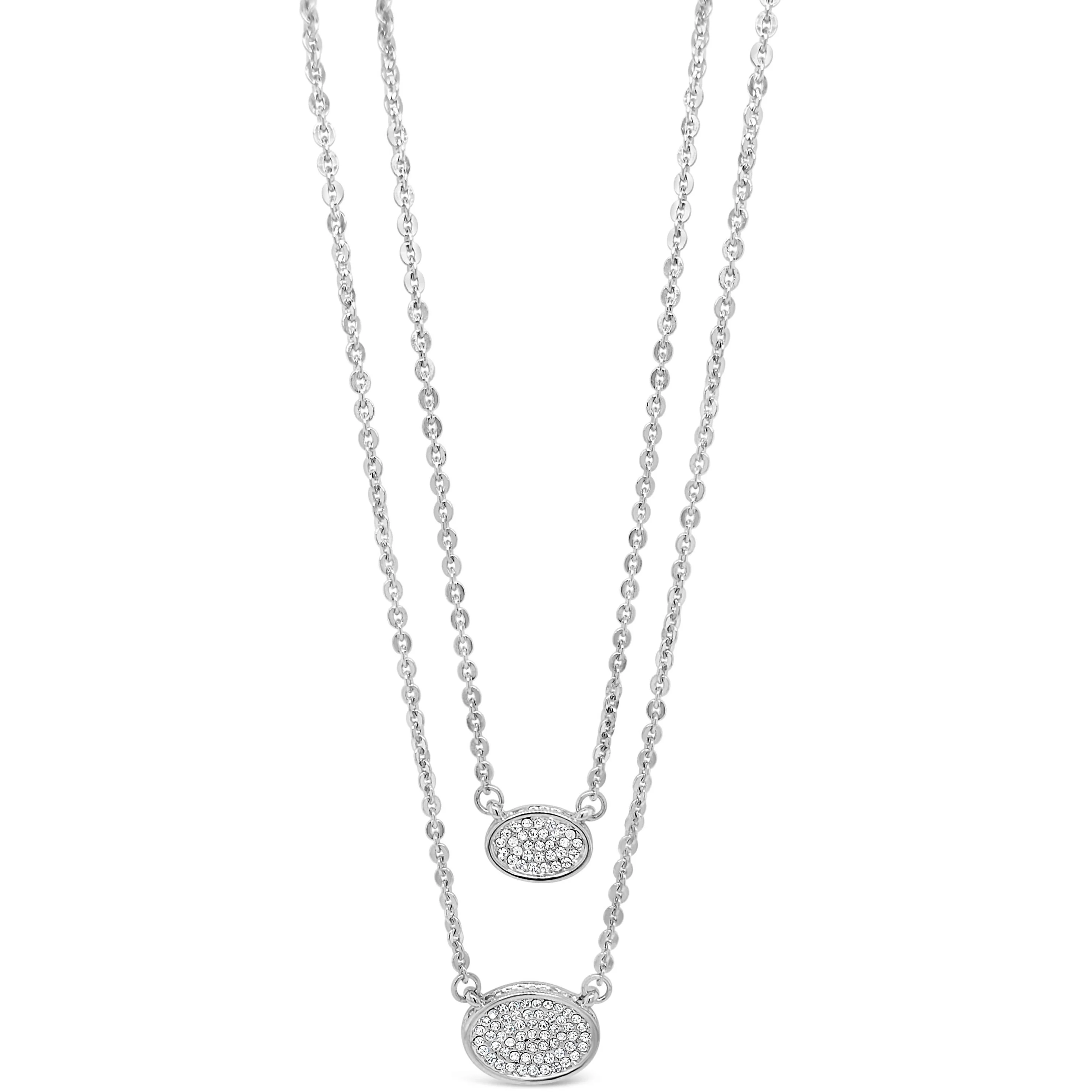 Absolute Silver Double Necklace - Image 2