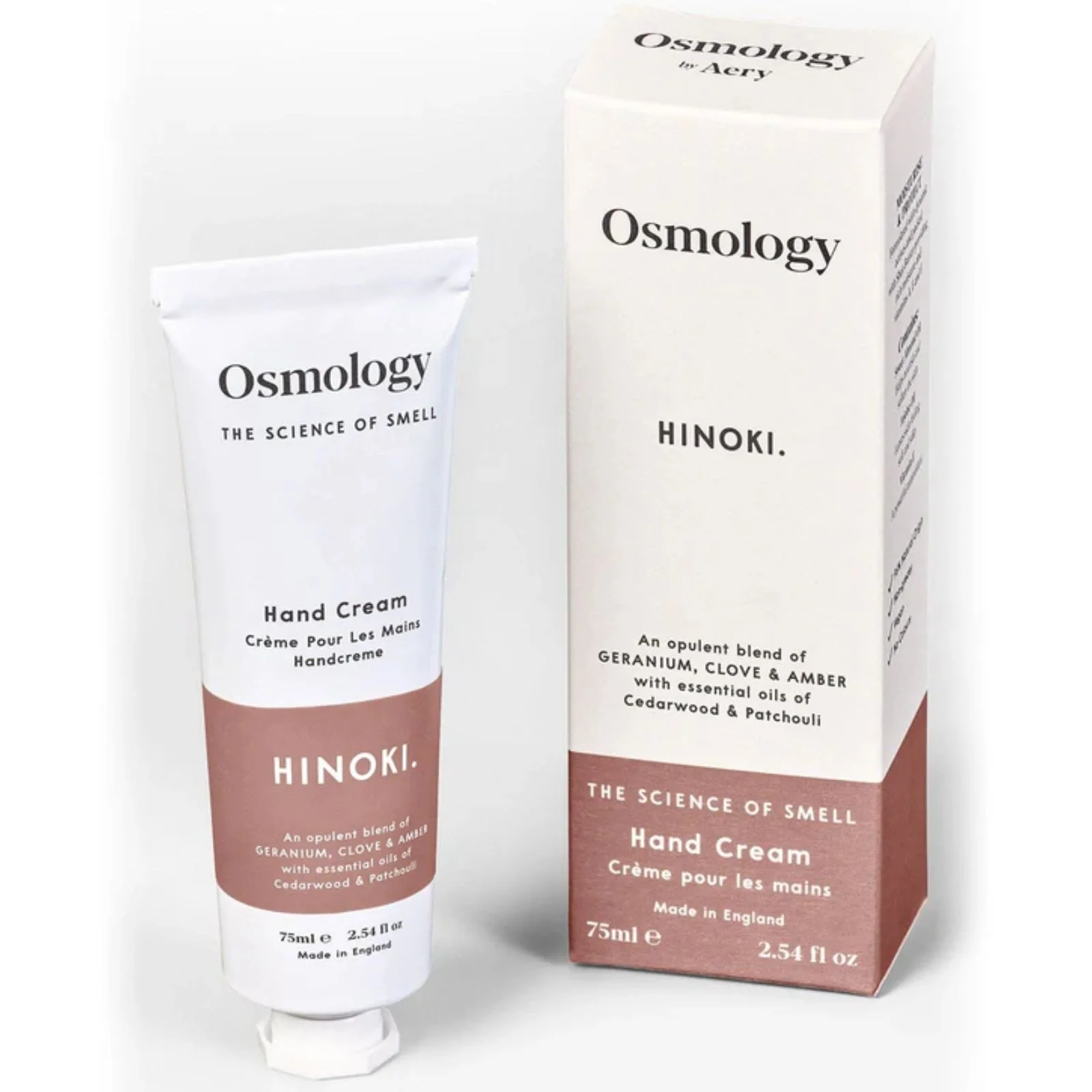 Osmology by Aery Hinoki Hand Cream - Geranium, Clove & Amber