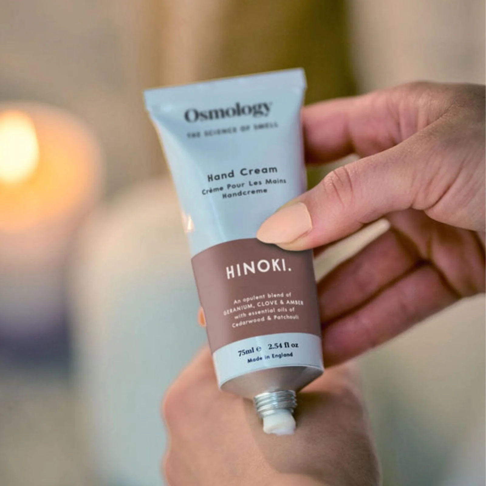 Osmology by Aery Hinoki Hand Cream - Geranium, Clove & Amber - Image 2
