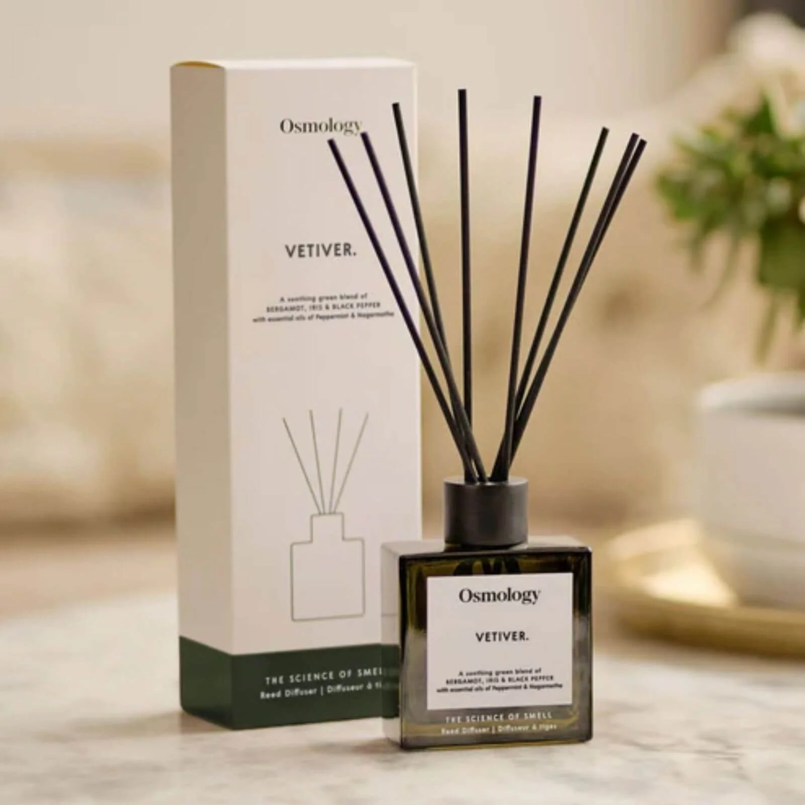 Osmology by Aery Vetiver Diffuser - Bergamot, Iris & Black Pepper - Image 2