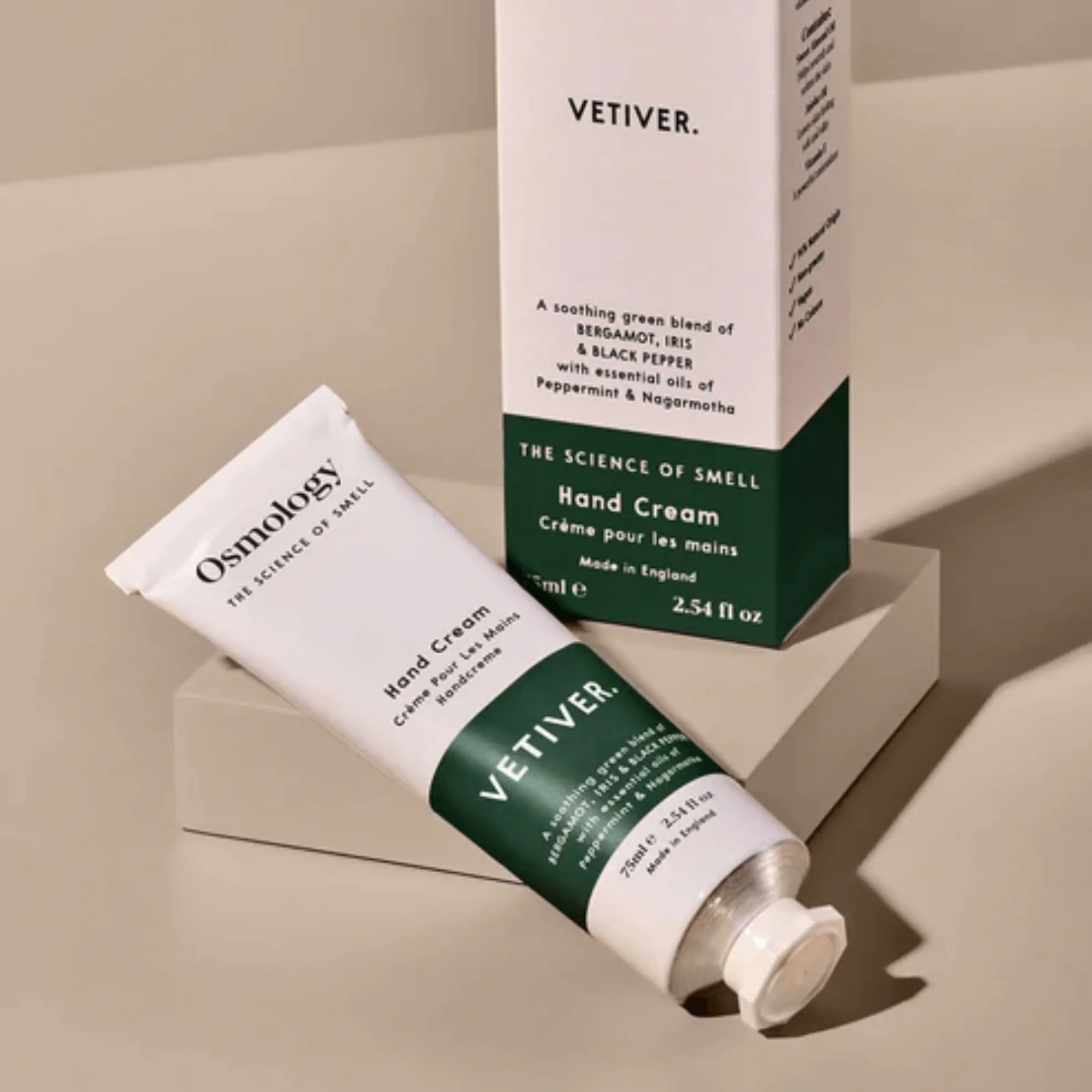 Osmology by Aery Vetiver Hand Cream - Bergamot, Iris & Black Pepper - Image 2