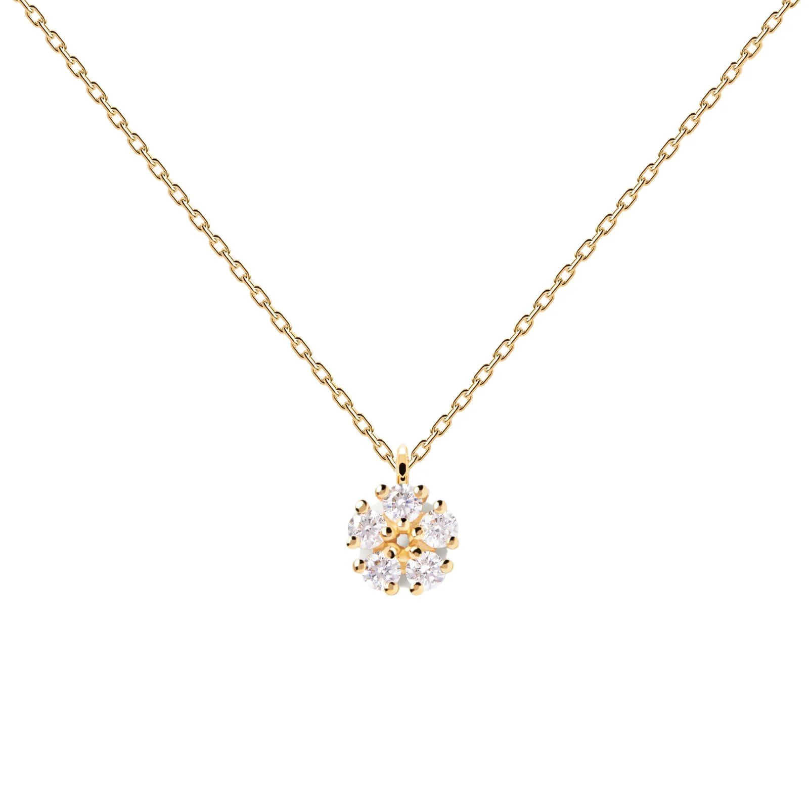 PDPAOLA Daisy Gold Necklace