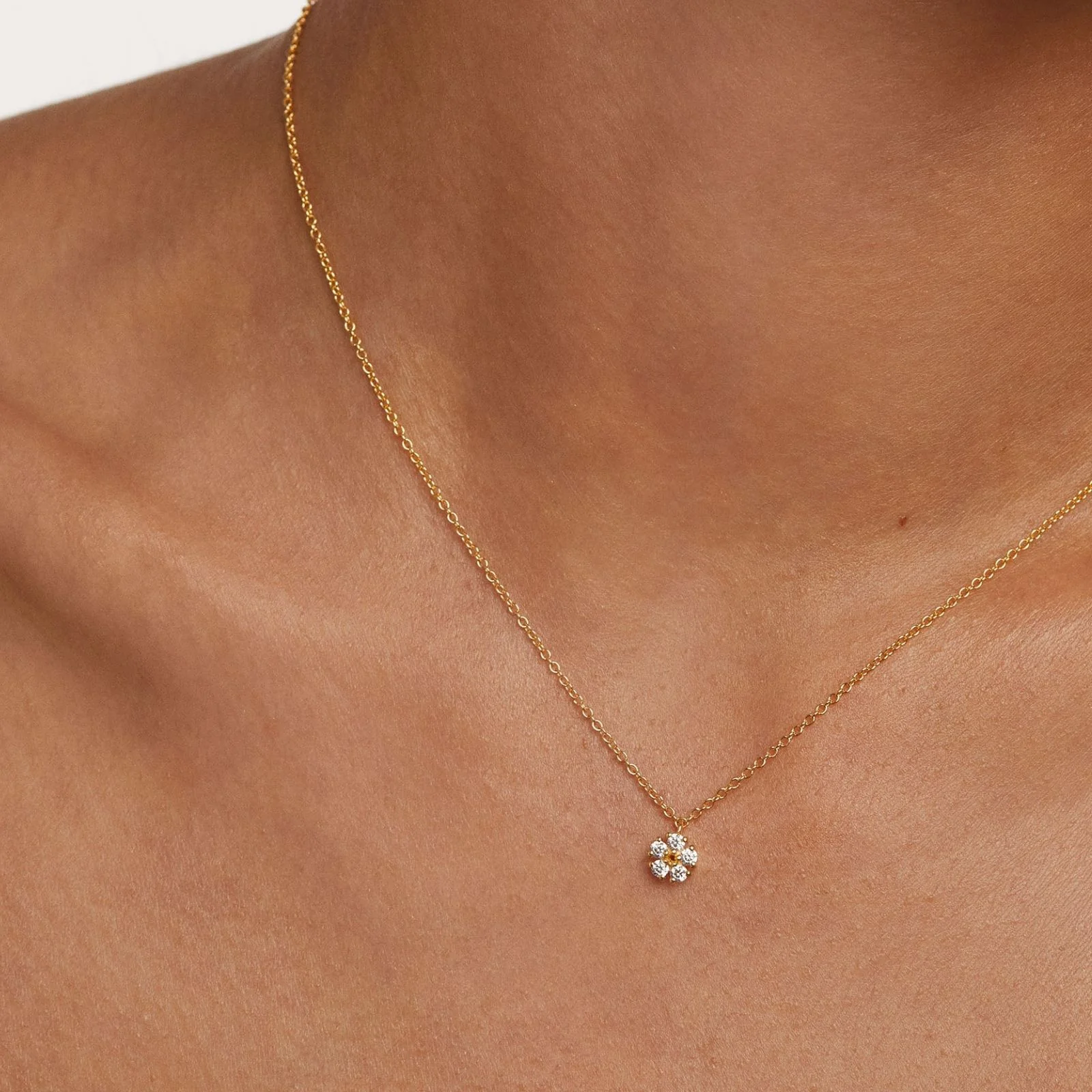 PDPAOLA Daisy Gold Necklace - Image 2