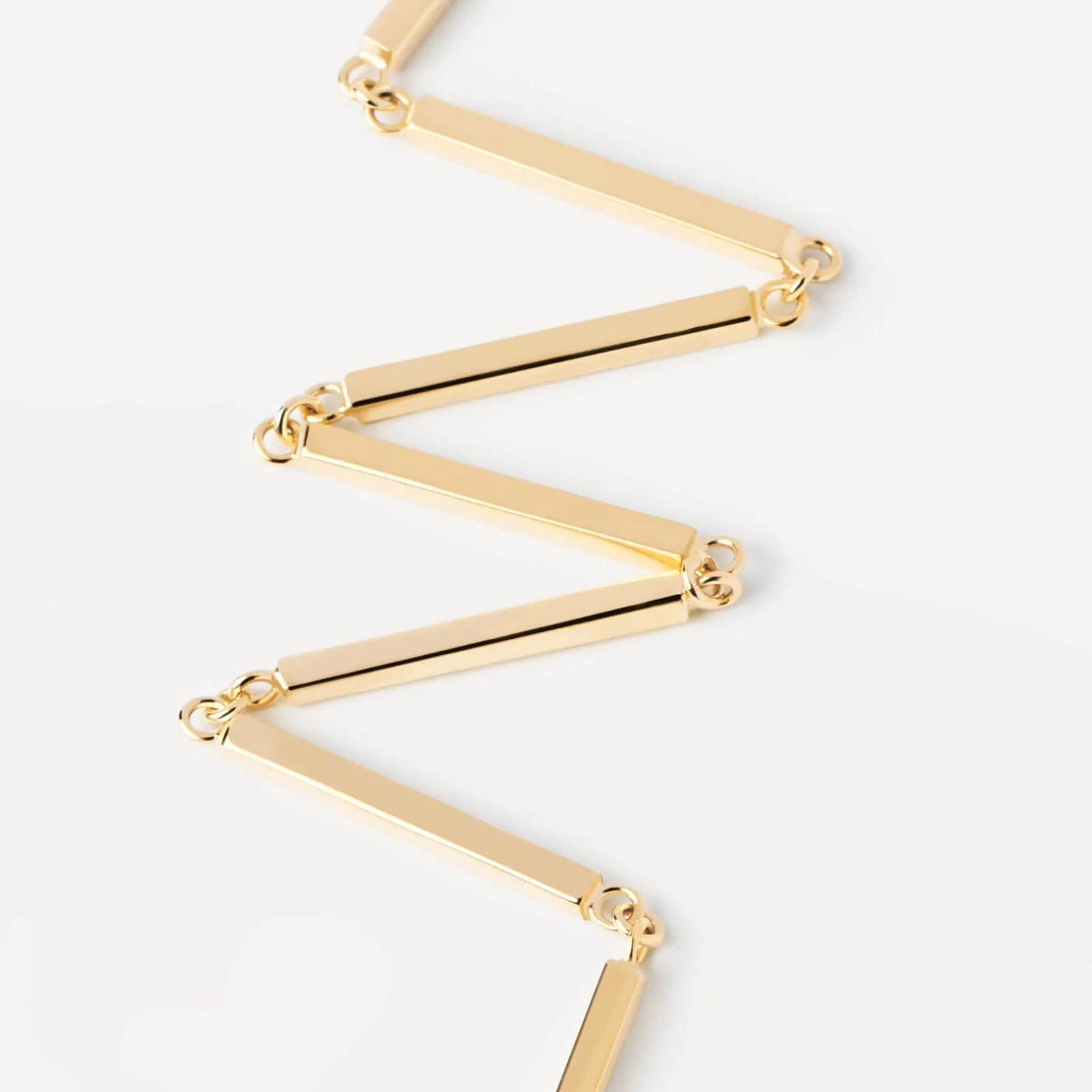 PDPAOLA Gold Bar Chain Bracelet - Image 2