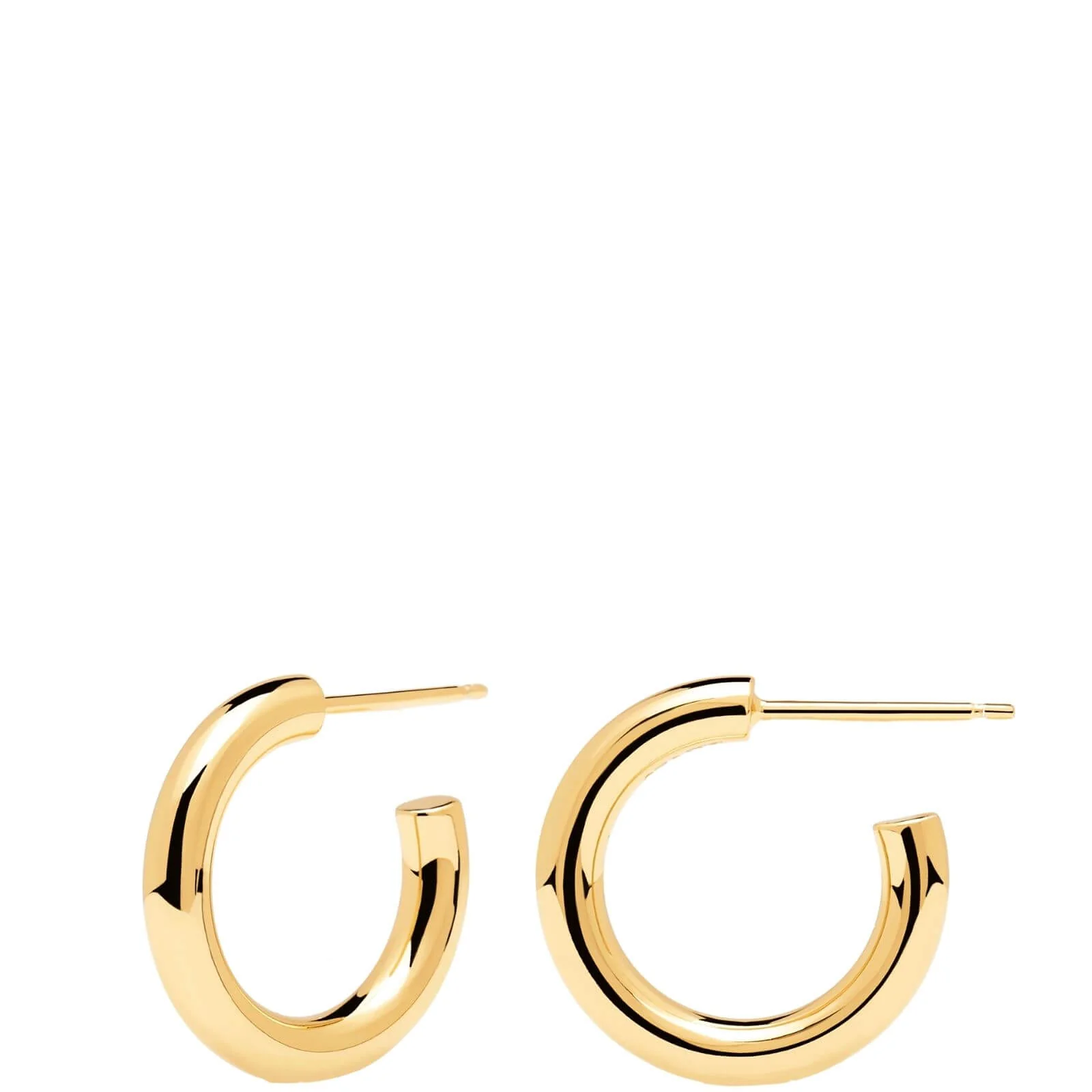 PDPAOLA Gold Cloud Hoop Earrings - Medium