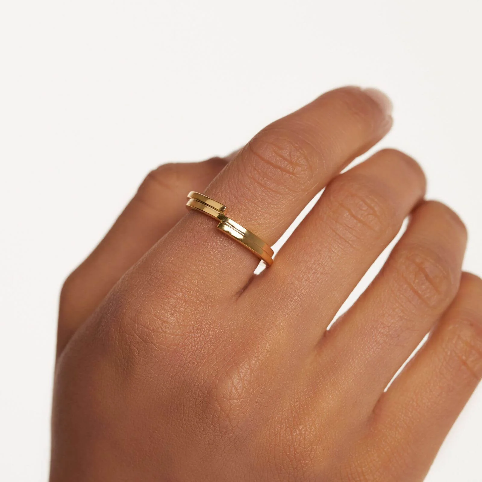 PDPAOLA Gold Genesis Ring - Image 3
