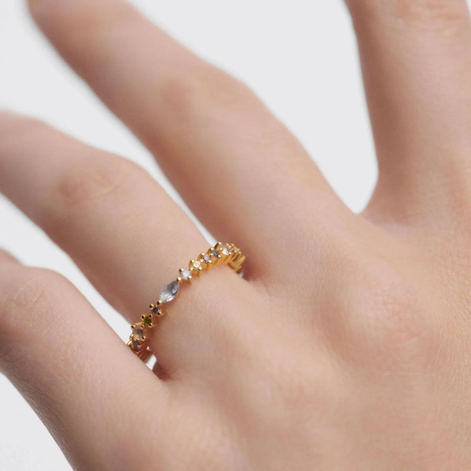 PDPAOLA Gold Lotus Ring - Image 2