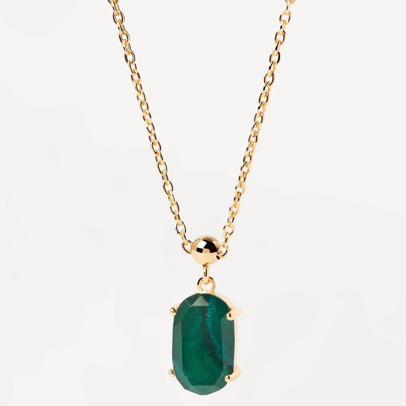 PDPAOLA Gold Malachite Charm - Image 2