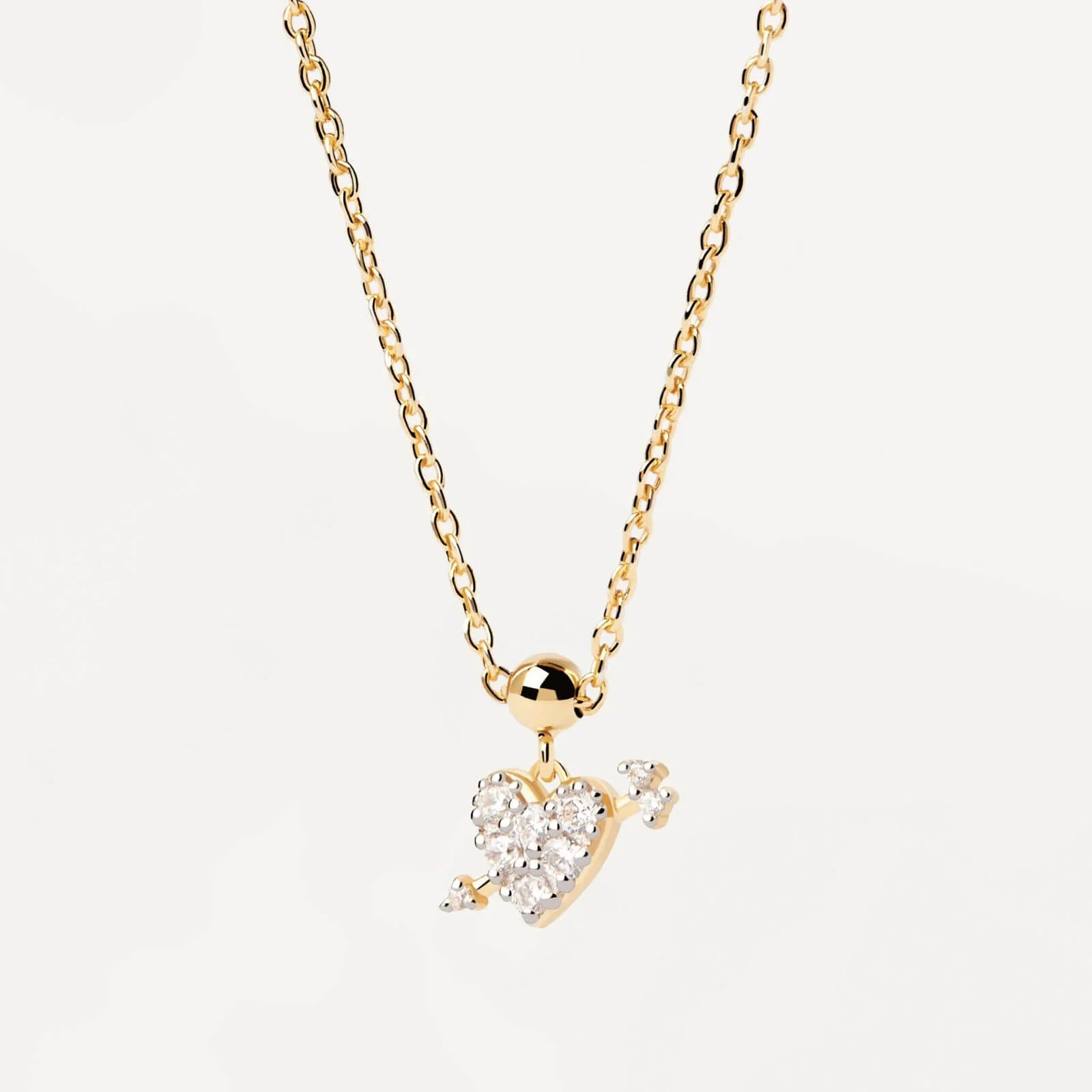 PDPAOLA Gold Mon Amour Charm - Image 2