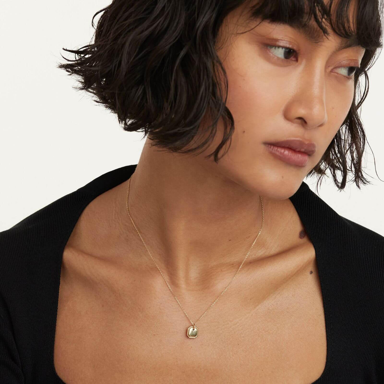 PDPAOLA Gold Octet Necklace - Image 3