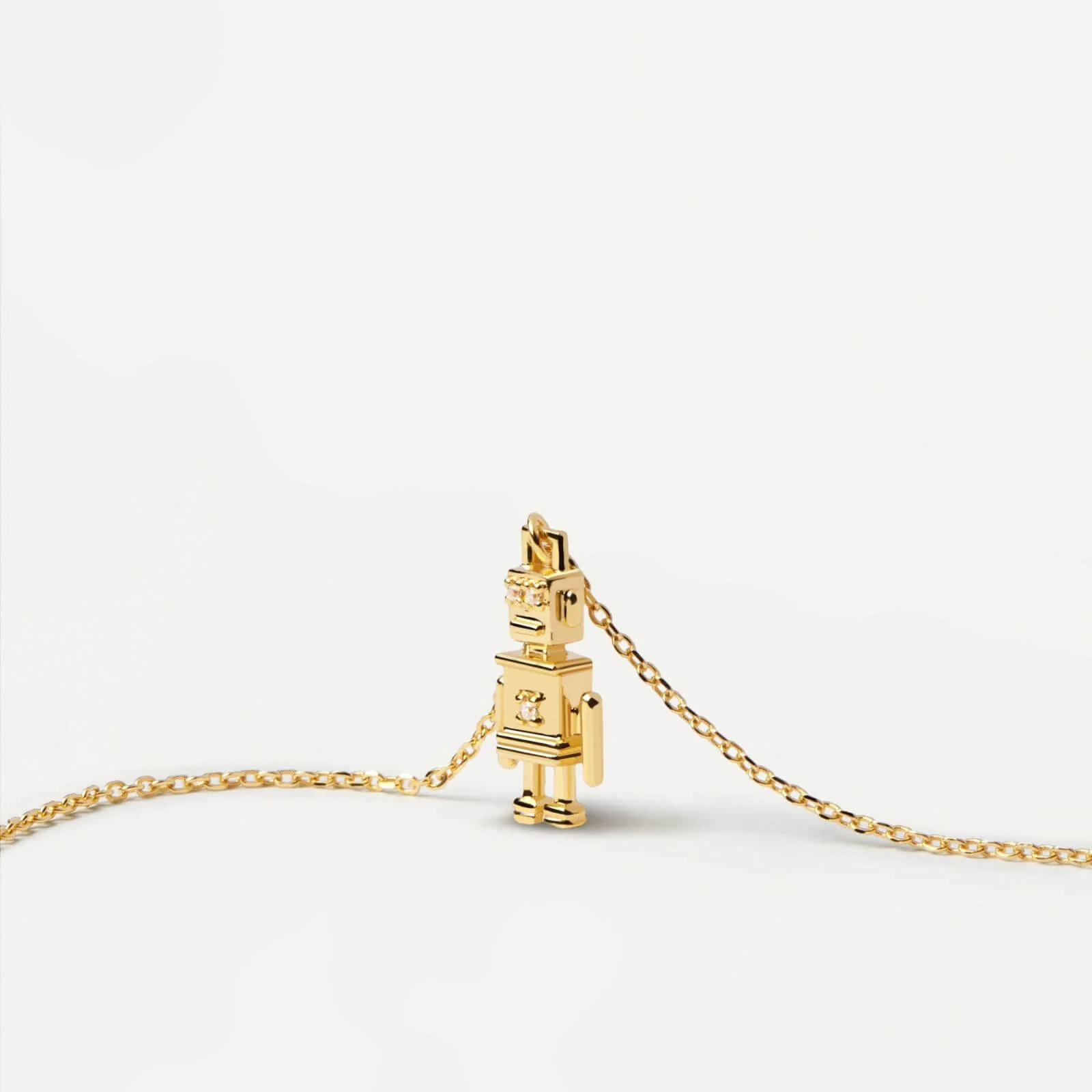 PDPAOLA Gold Robert Necklace - Image 2