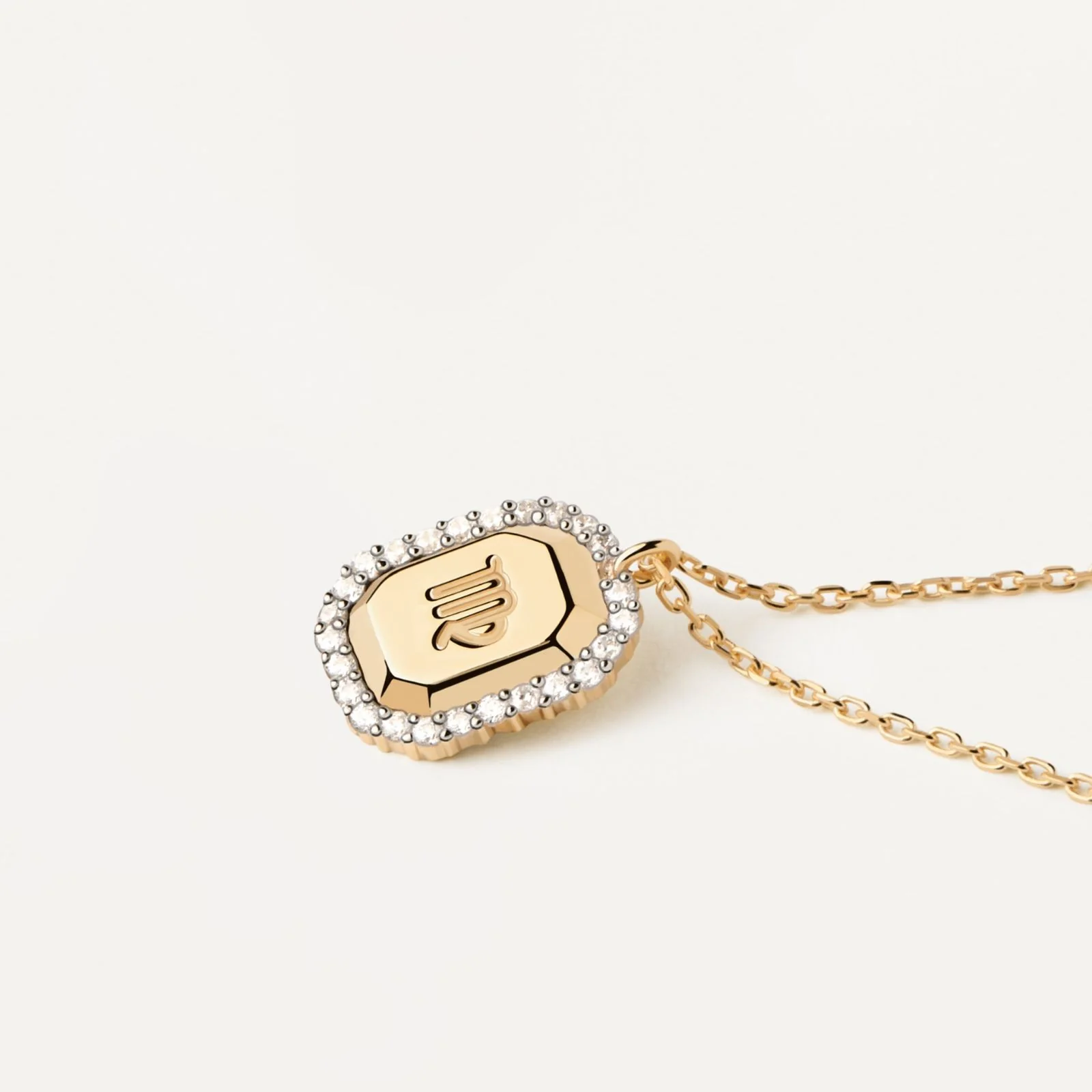 PDPAOLA Gold Virgo Necklace - Image 2