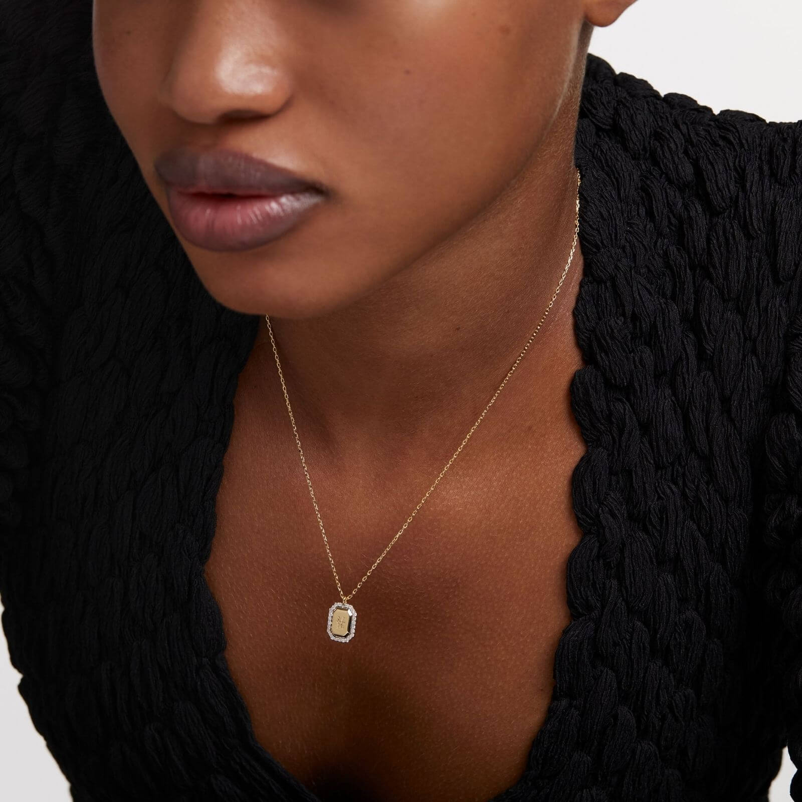 PDPAOLA Gold Zodiac Pisces Necklace - Image 2