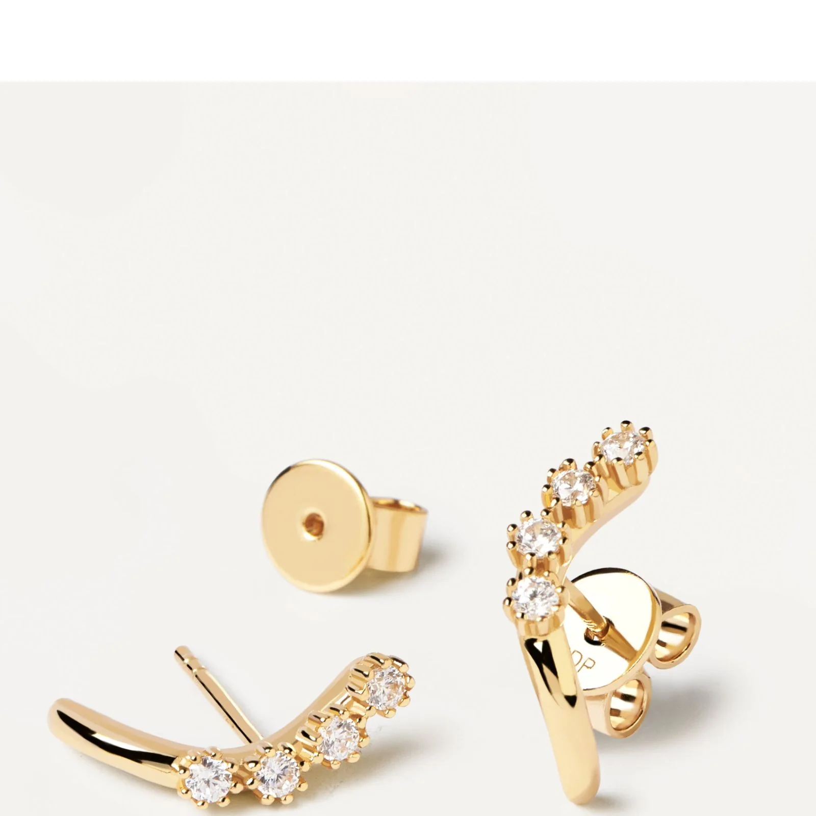PDPAOLA Motion Gold Earrings - Image 2