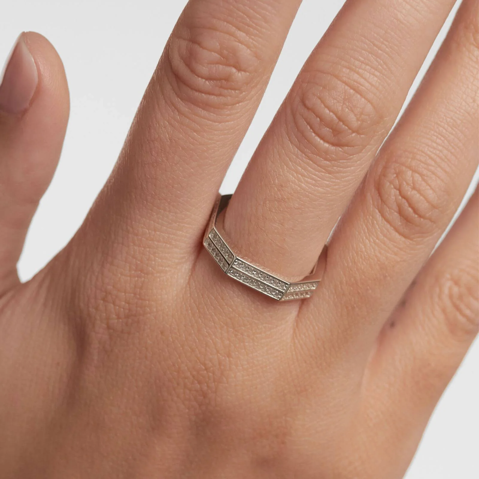 PDPAOLA Olympia Silver Ring - Image 2