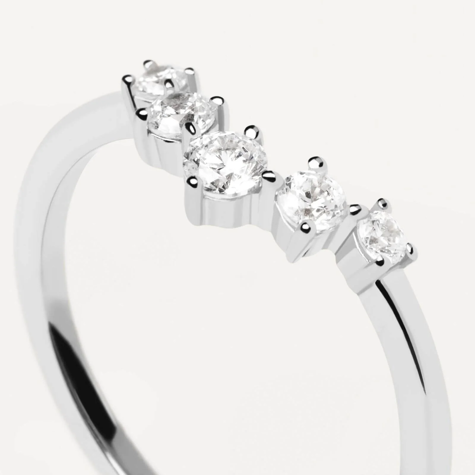 PDPAOLA Silver Ciel Ring - Image 3