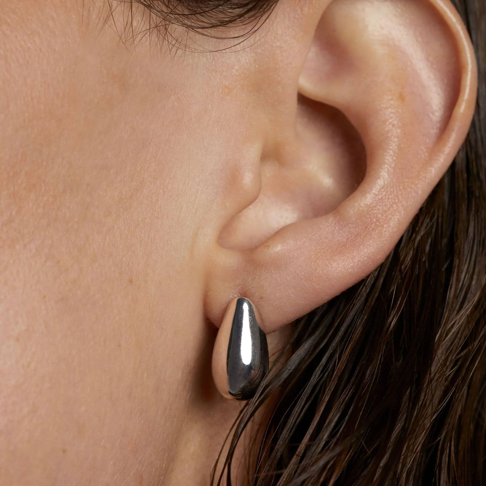 PDPAOLA Silver Sugar Earrings - Image 2