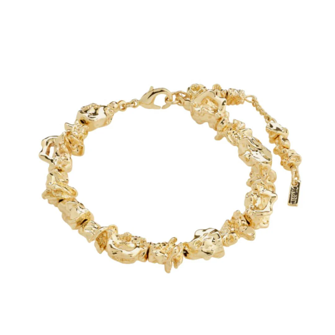 Pilgrim Act Gold Statement Bracelet - Image 2