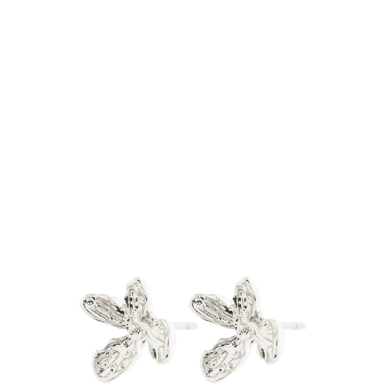 Pilgrim Aglaia Silver Small Flower Stud Earrings