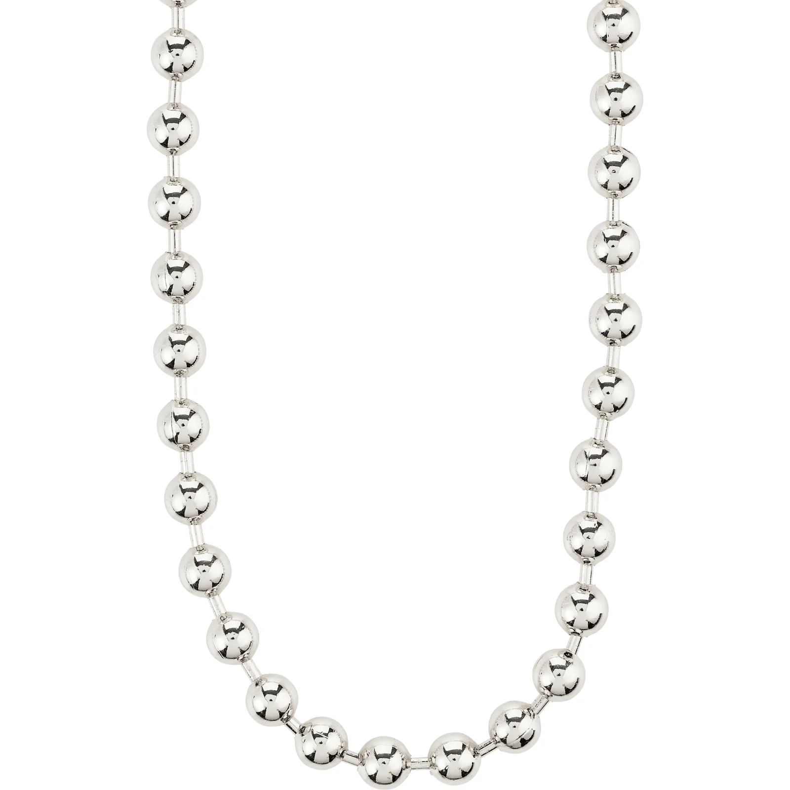 Pilgrim Air Silver Ball Necklace
