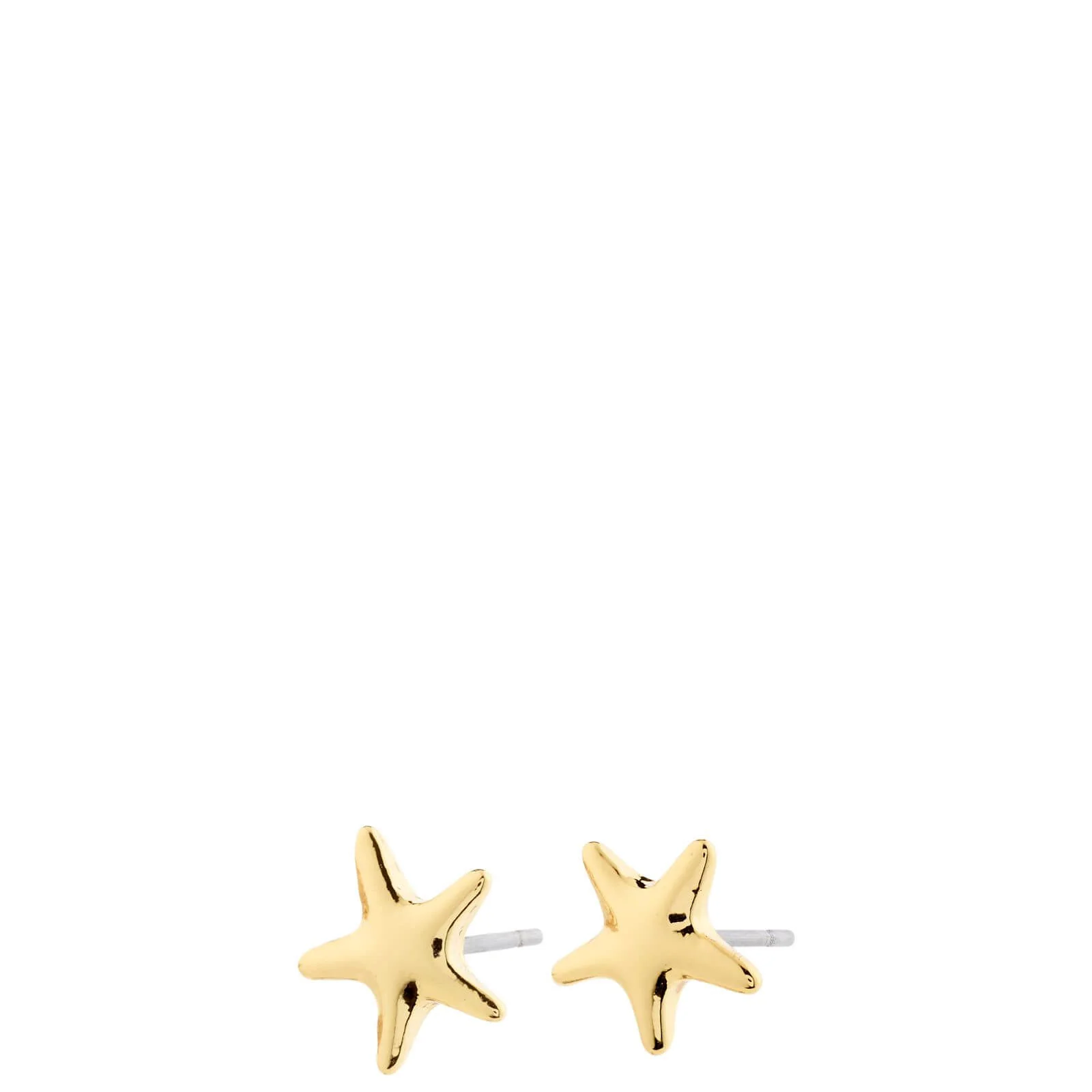 Pilgrim Andre Gold Starfish Stud Earrings